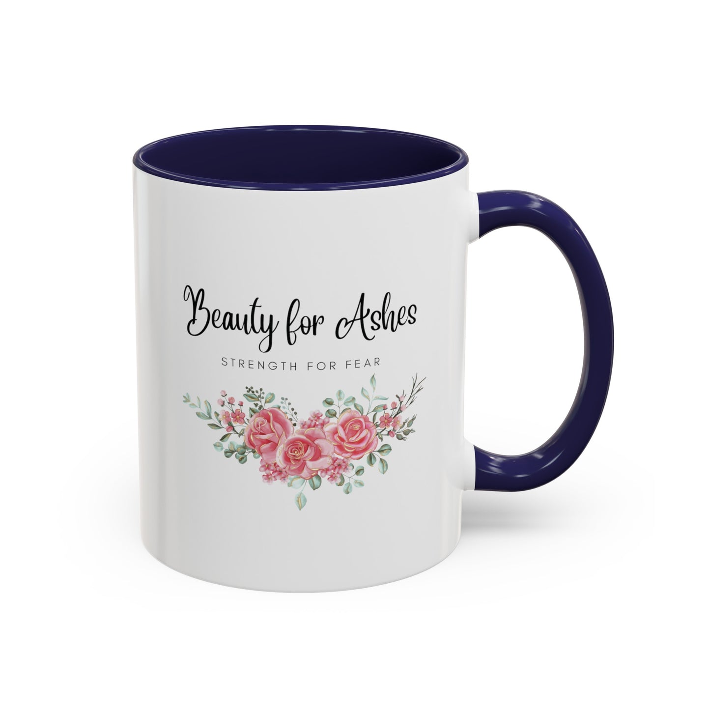 Beauty for Ashes Mug with Bible Verse Christian coffee mugs for Mom Christian Coffee Mug with Inspirational Message Accent Coffee Mug in 11oz Coffee Mug in 15 oz for coffee lovers