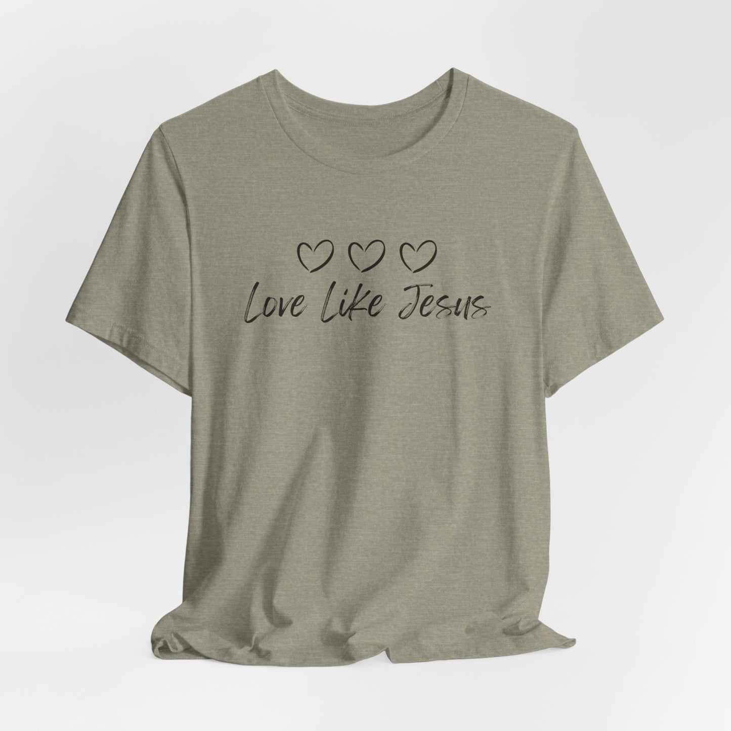 Love Like Jesus Jesus-inspired Shirt for Christian