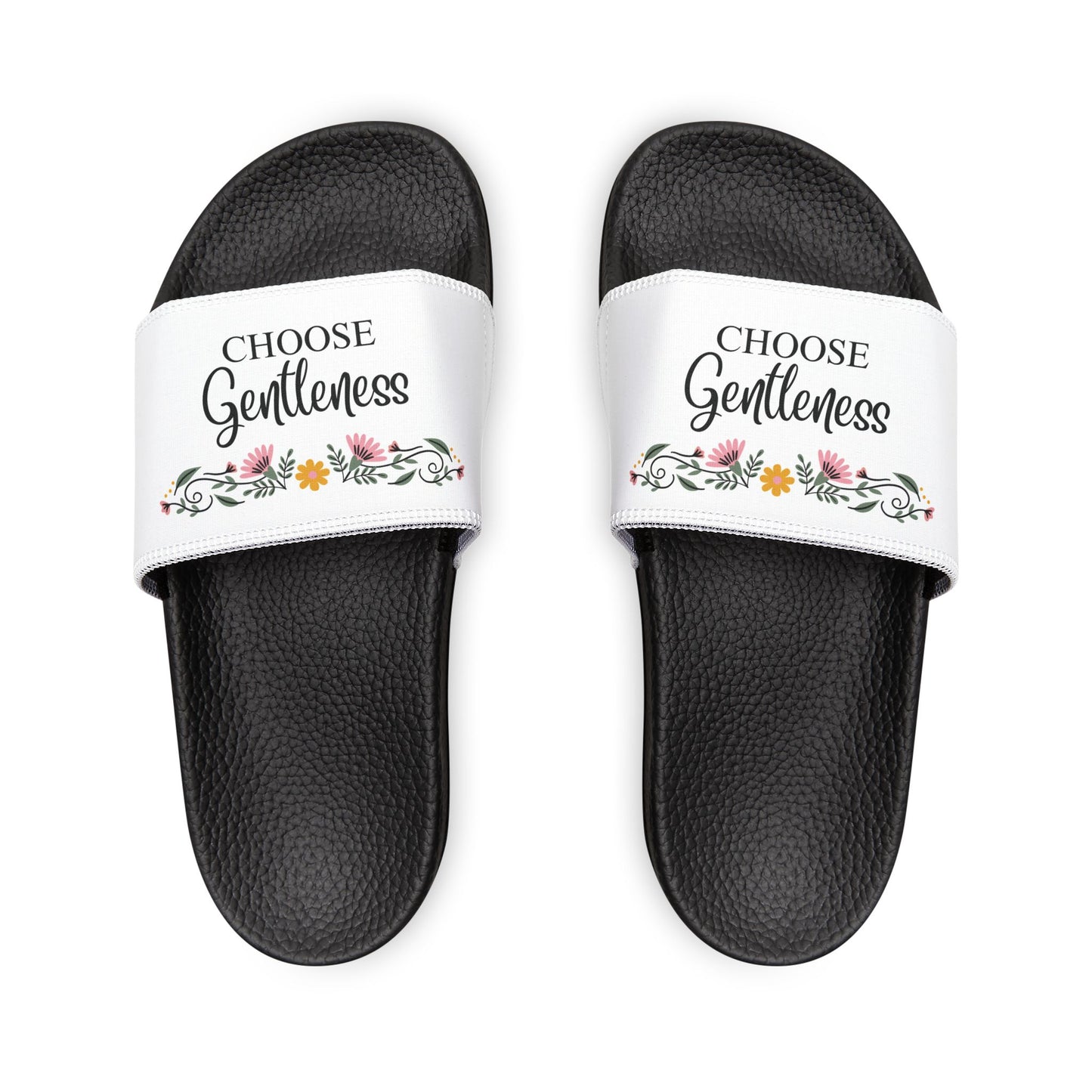 Choose Gentleness Christian Women's Removable Strap Sandals