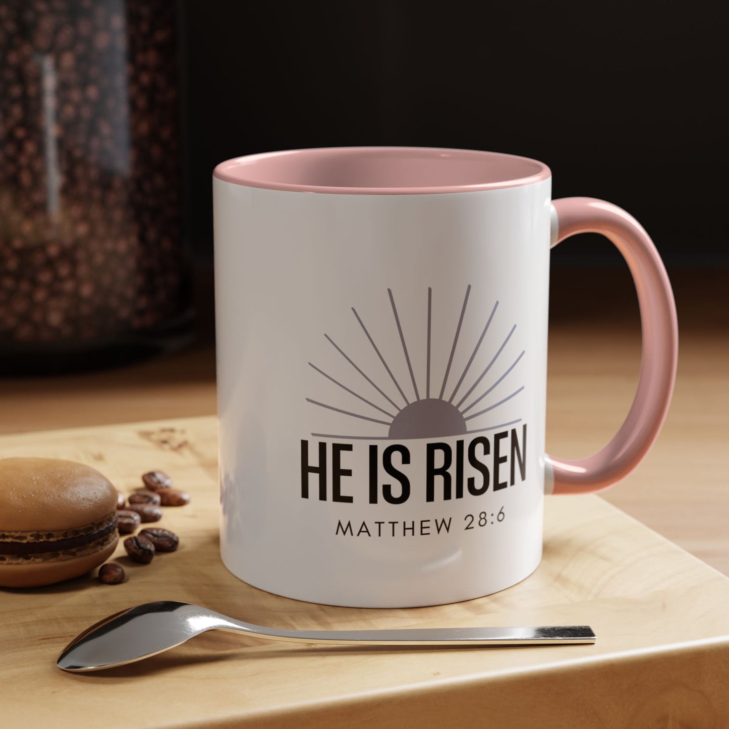 He Is Risen Christian Easter Coffee mug