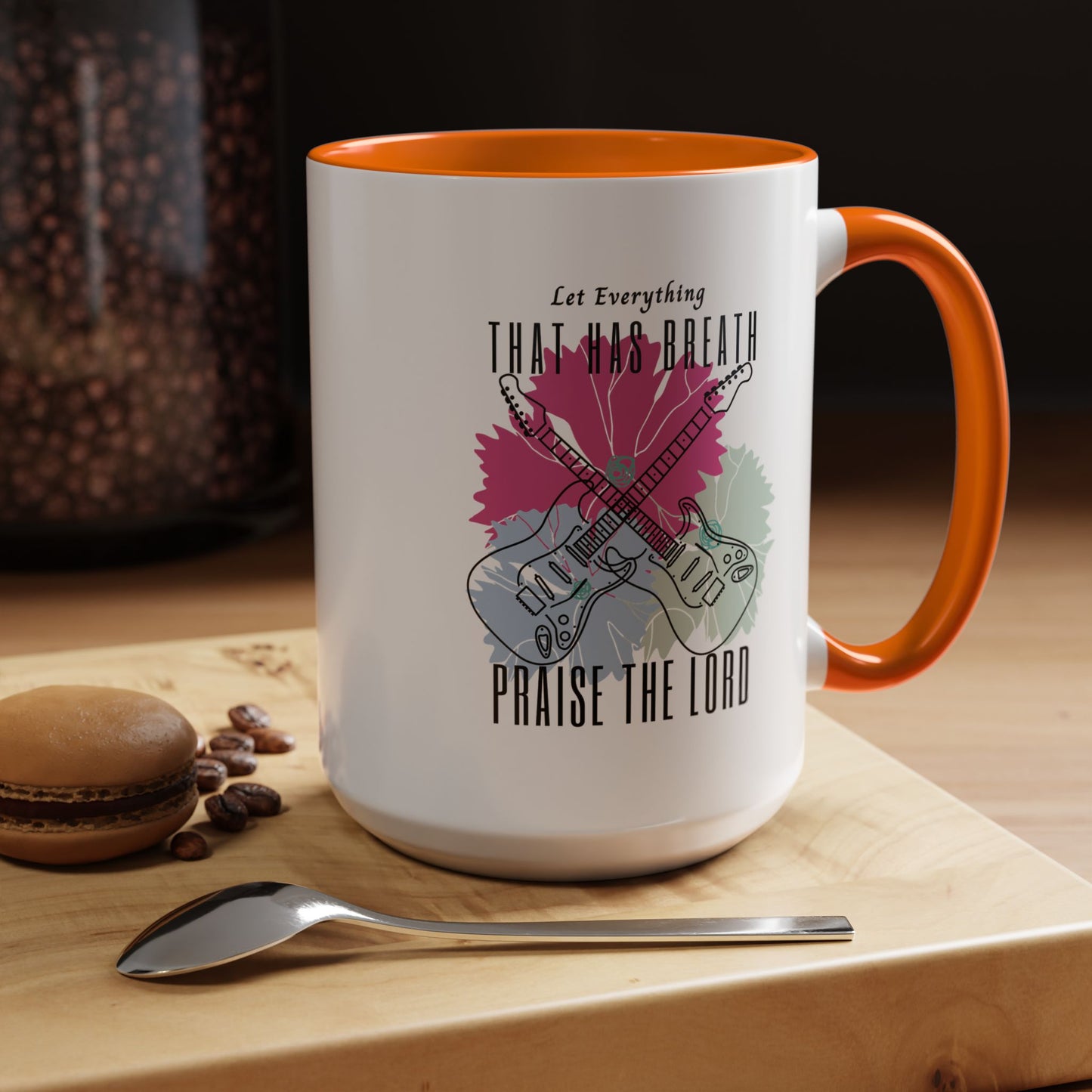 Praise The Lord Christian coffee mug