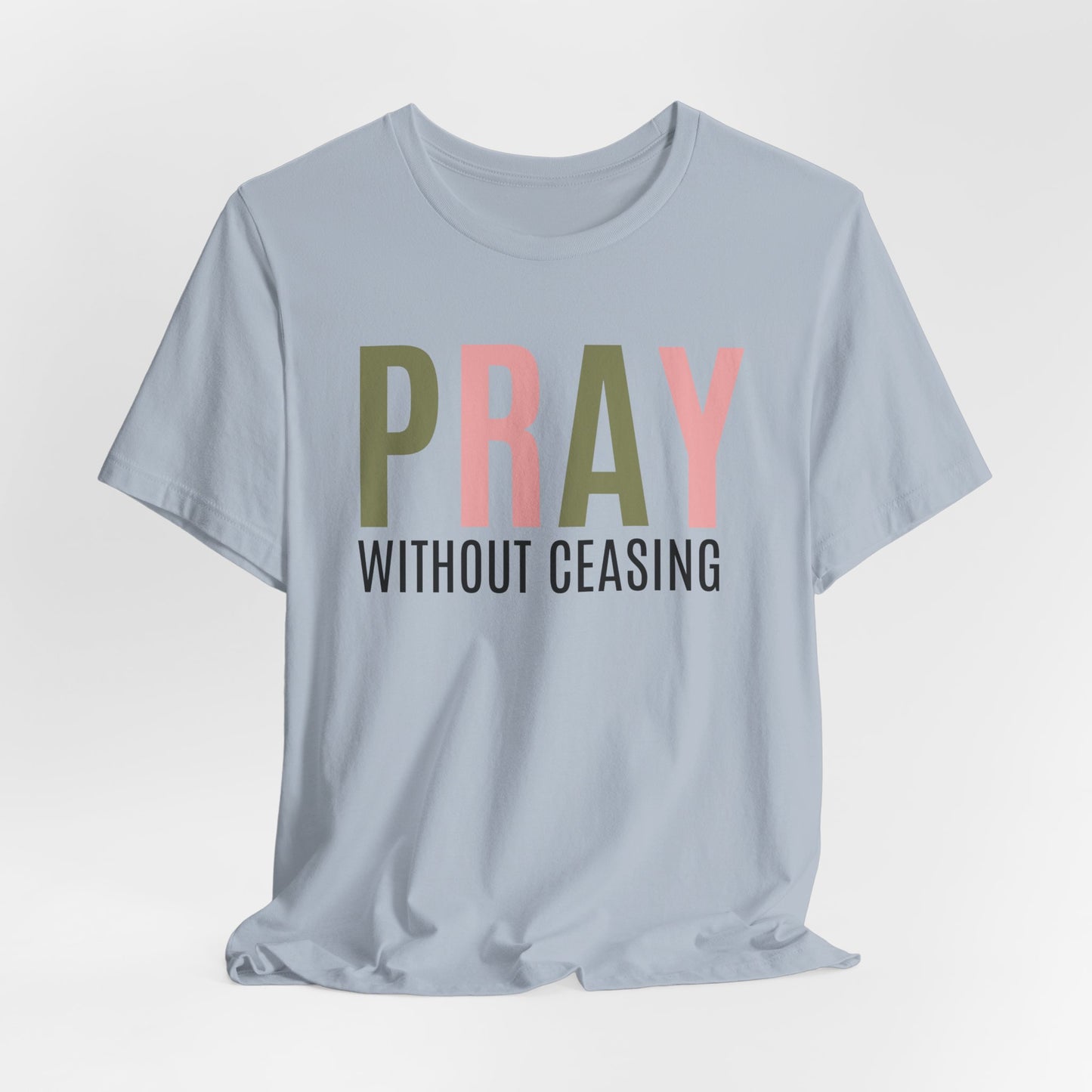 Pray Christian Mom Inspirational Christian T-Shirt