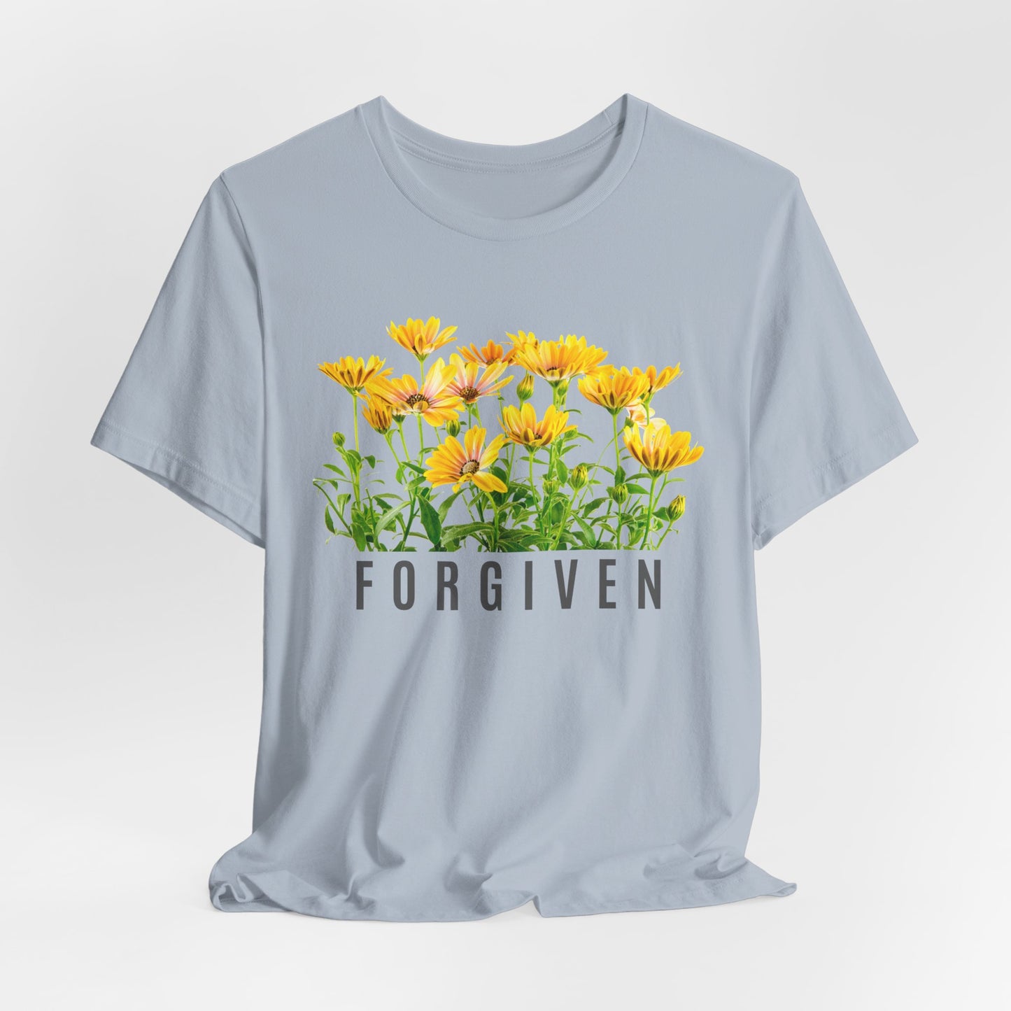 Forgiven Floral Christian Tshirt