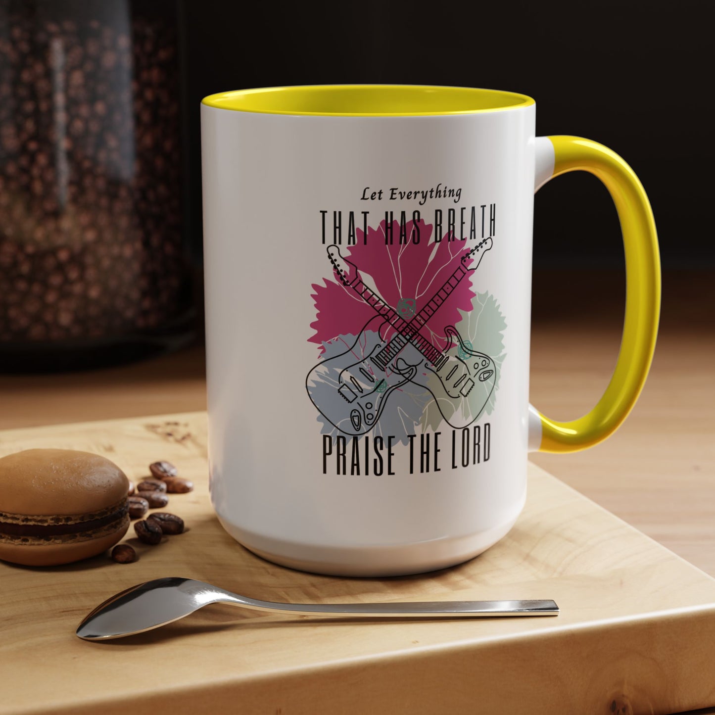 Praise The Lord Christian coffee mug