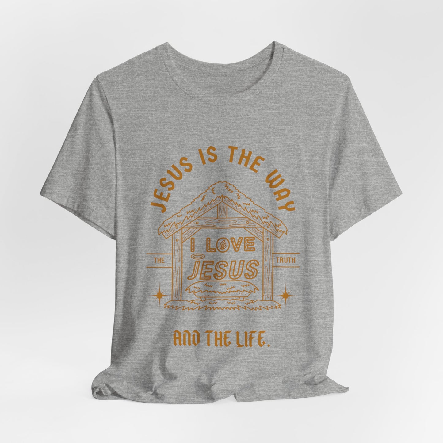 Jesus is the Way Inspirational Christian TShirt