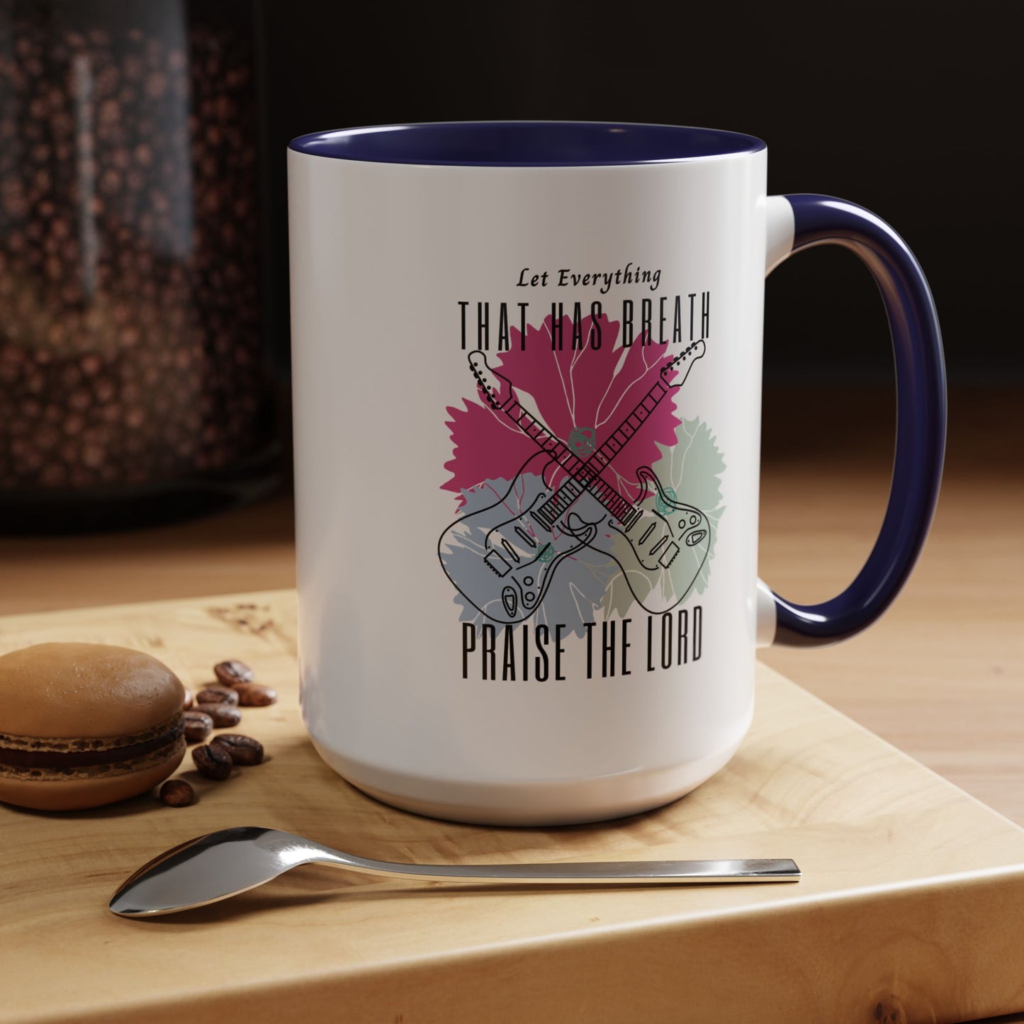 Praise The Lord Christian coffee mug