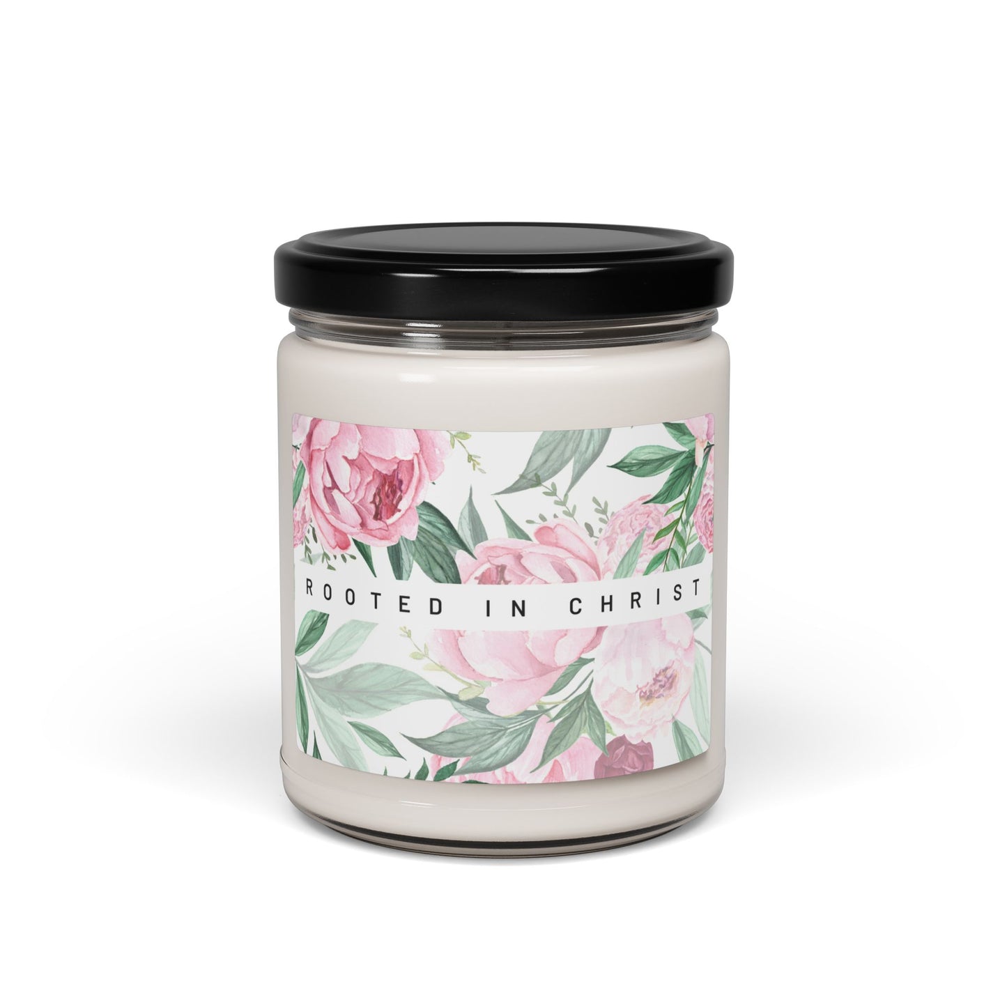 Rooted In Christ Christian Candle