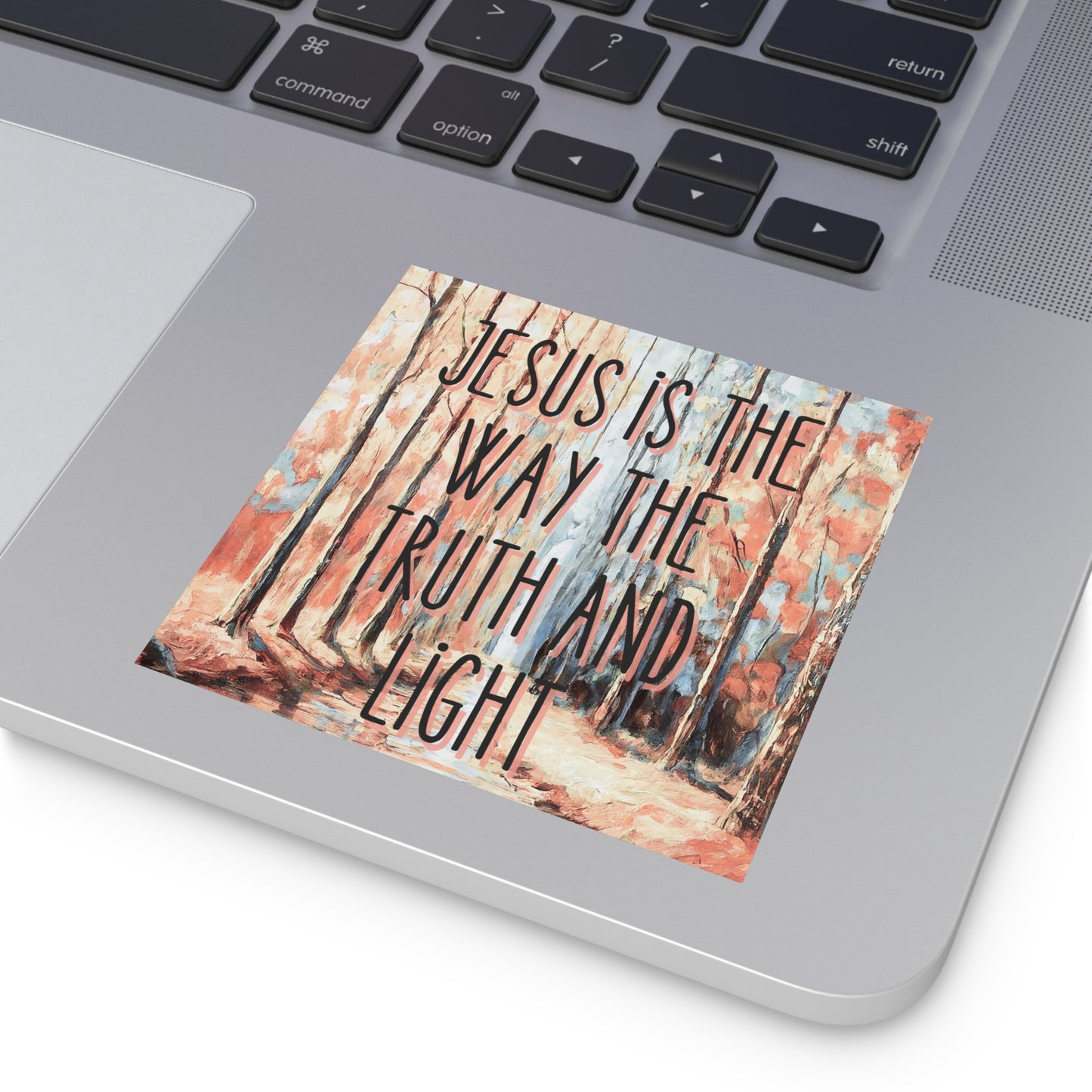 Christian Bible sticker, Jesus is the Way the Way the Truth and The Life, Notebook Stickers, Christian Vinyl Sticker, Christian Decal for Water Bottle,