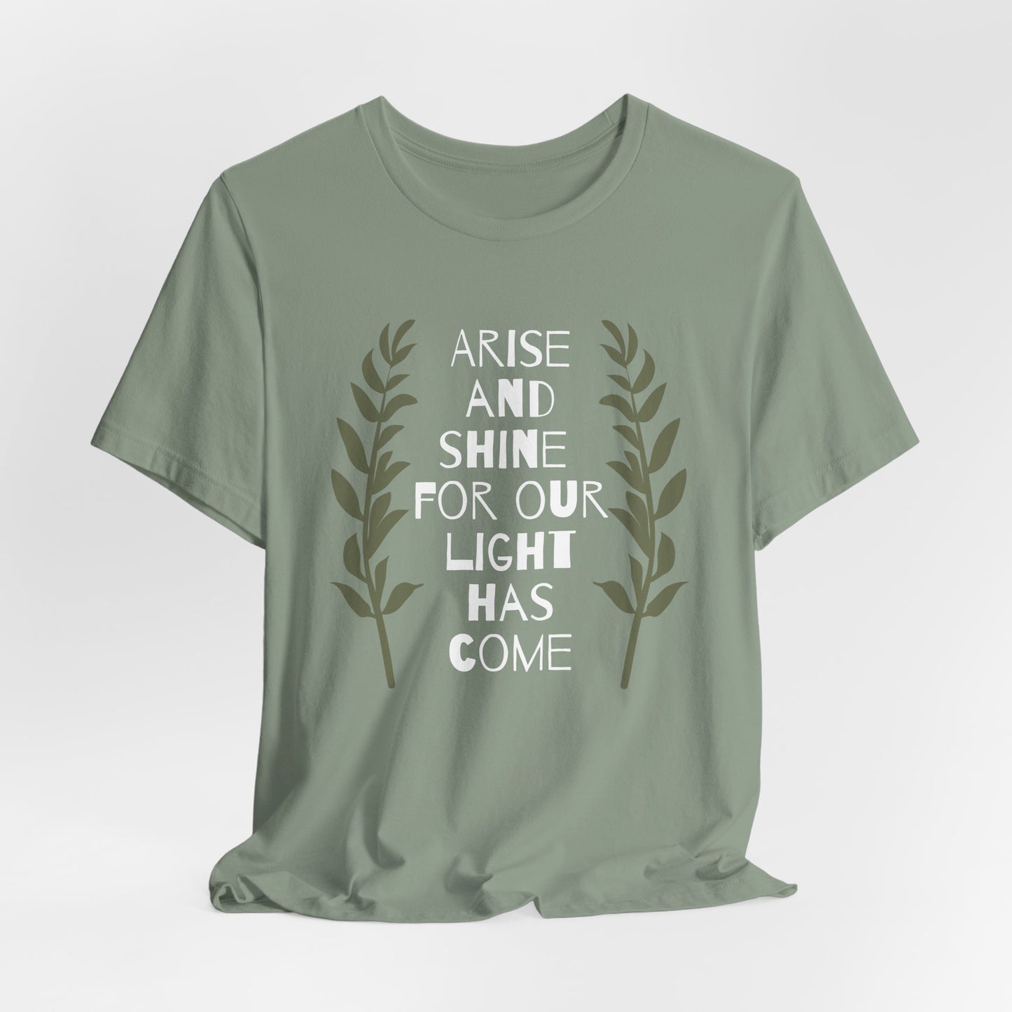 Arise and Shine Floral Christian Tshirt