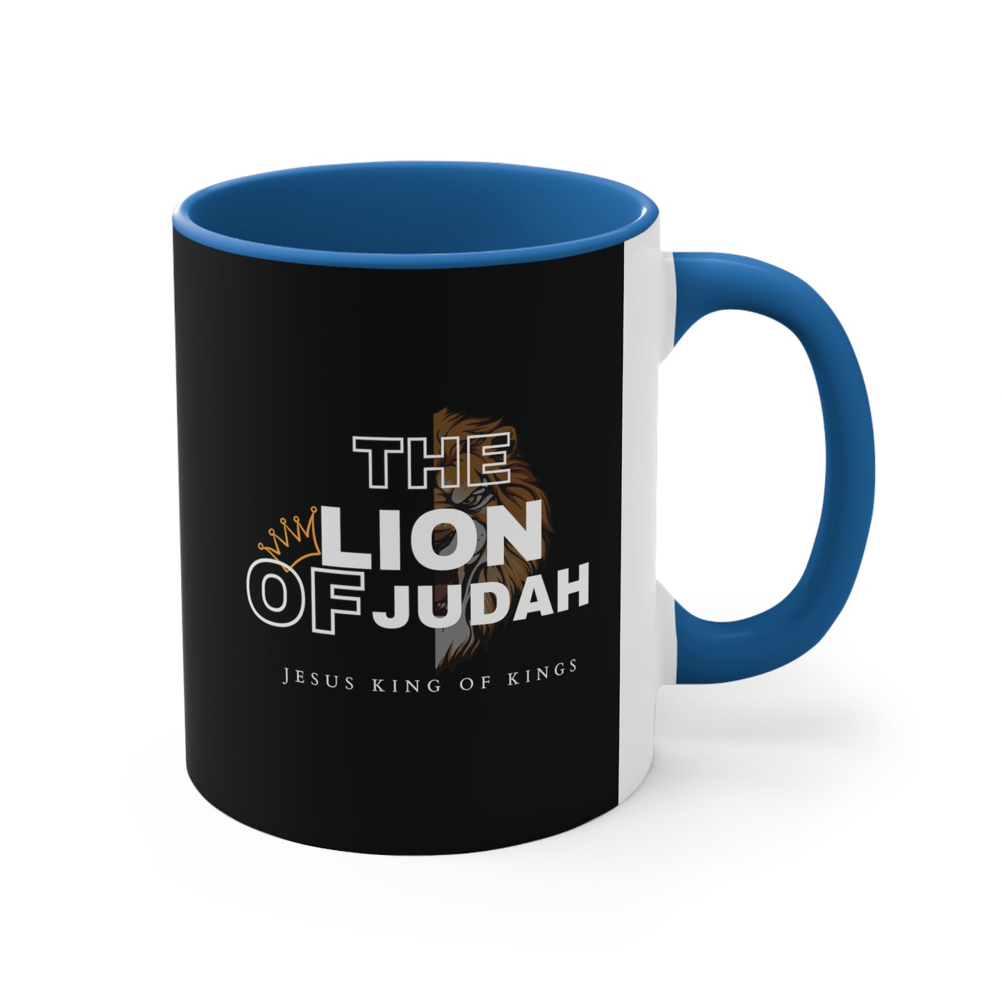 Lion of Judah Christian Inspired Accent Coffee Mug, 11oz