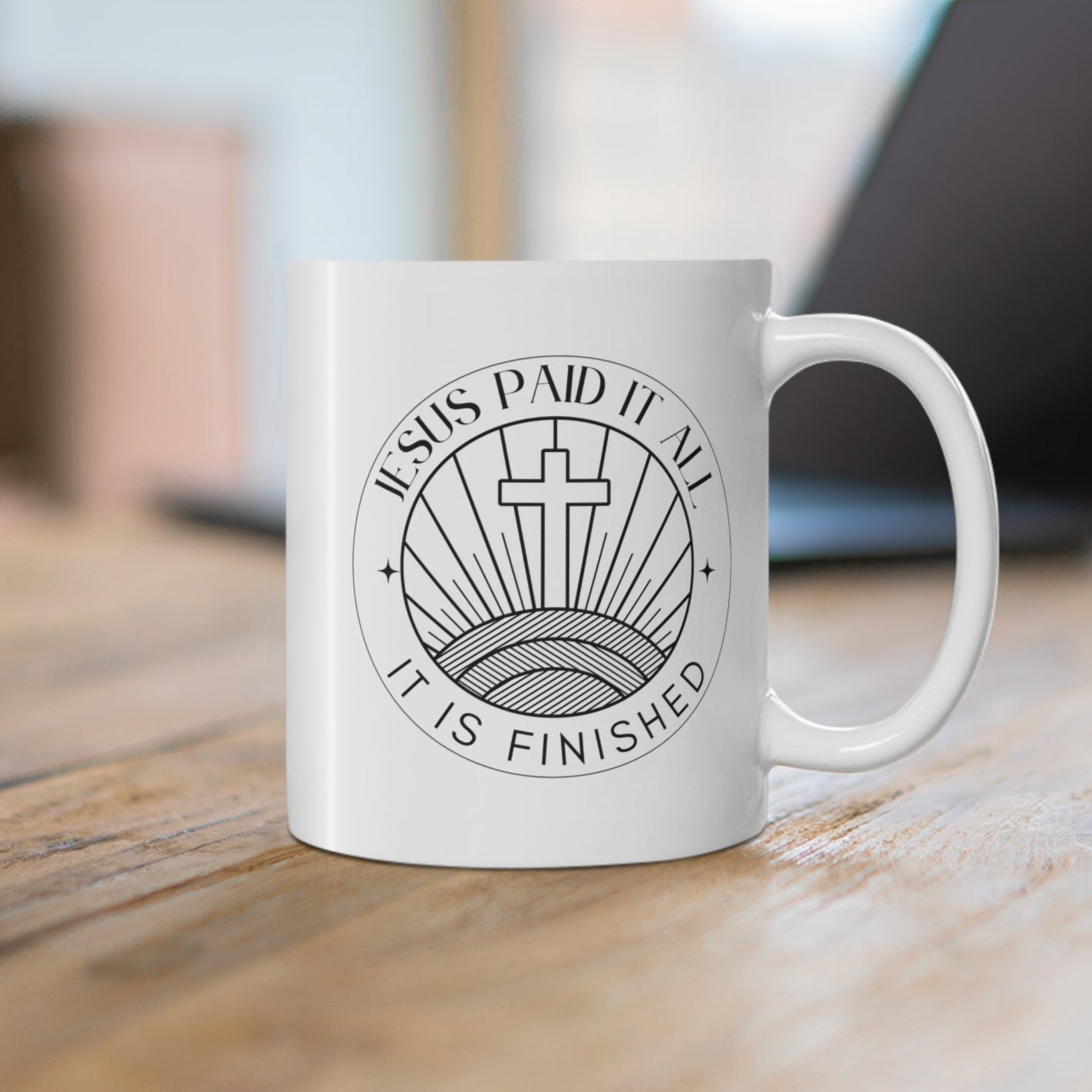 Jesus Paid It All Christian Coffee Mug