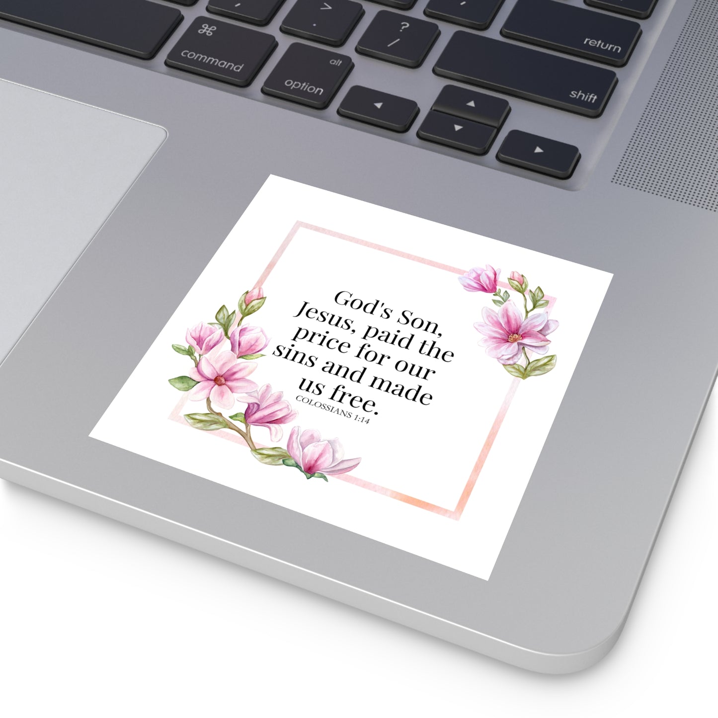 Christian Stickers, Jesus Paid The Price Sticker, Devotional Journal Sticker, Christian Vinyl Sticker