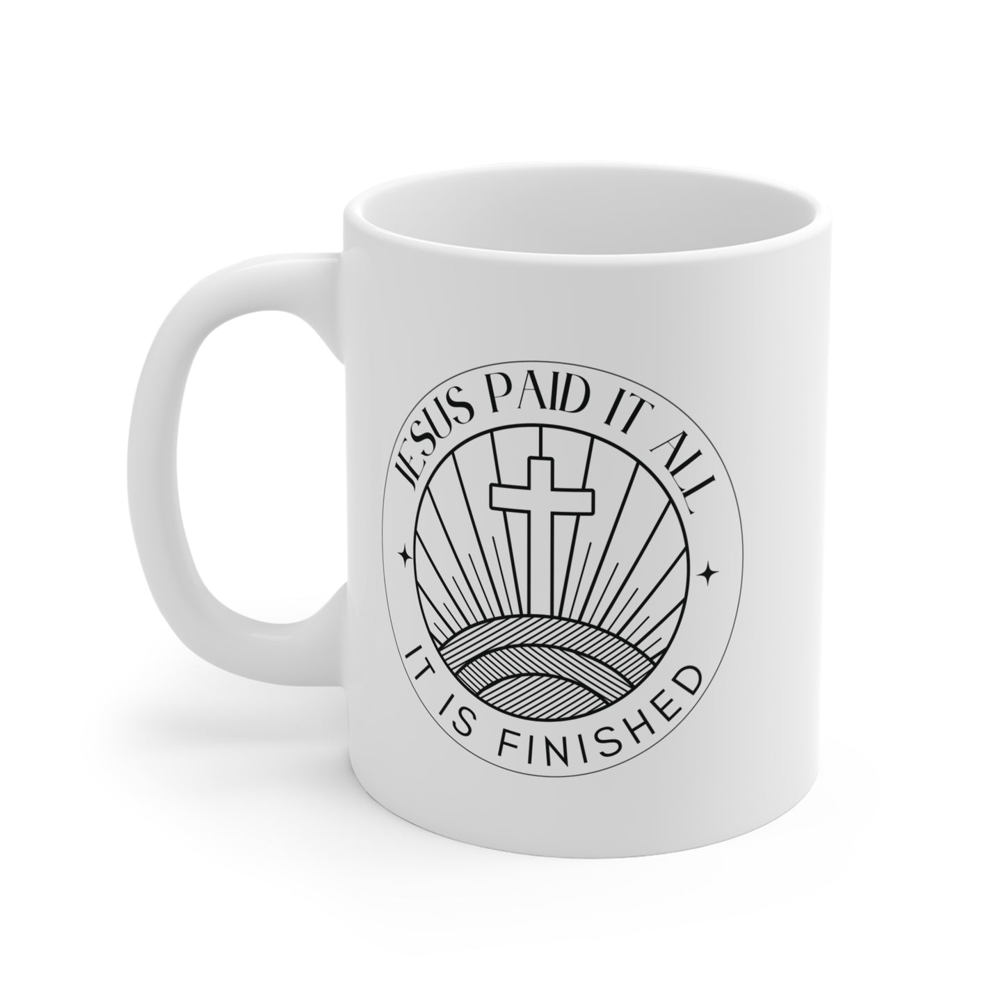 Jesus Paid It All Christian Coffee Mug
