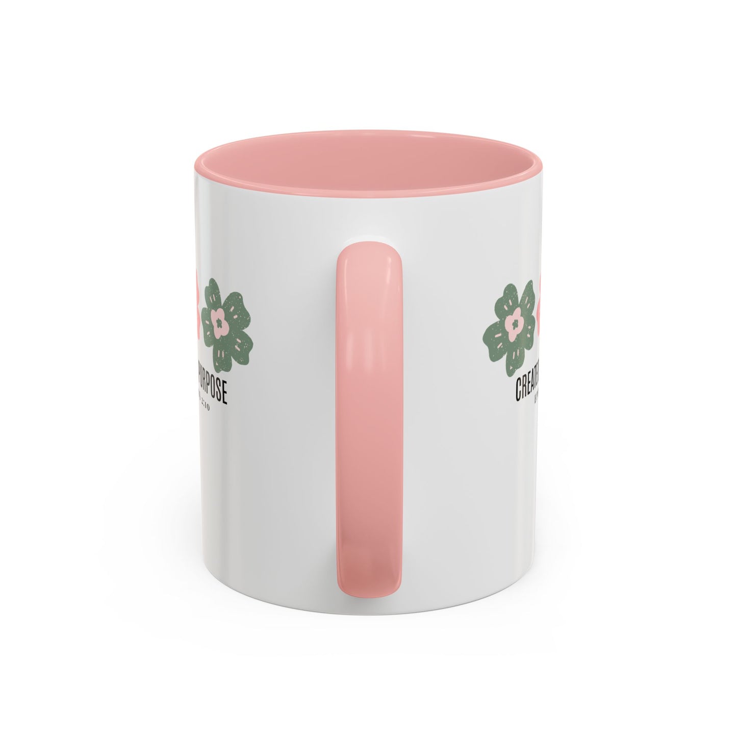 Created for Purpose Mug with Bible Verse Christian coffee mugs