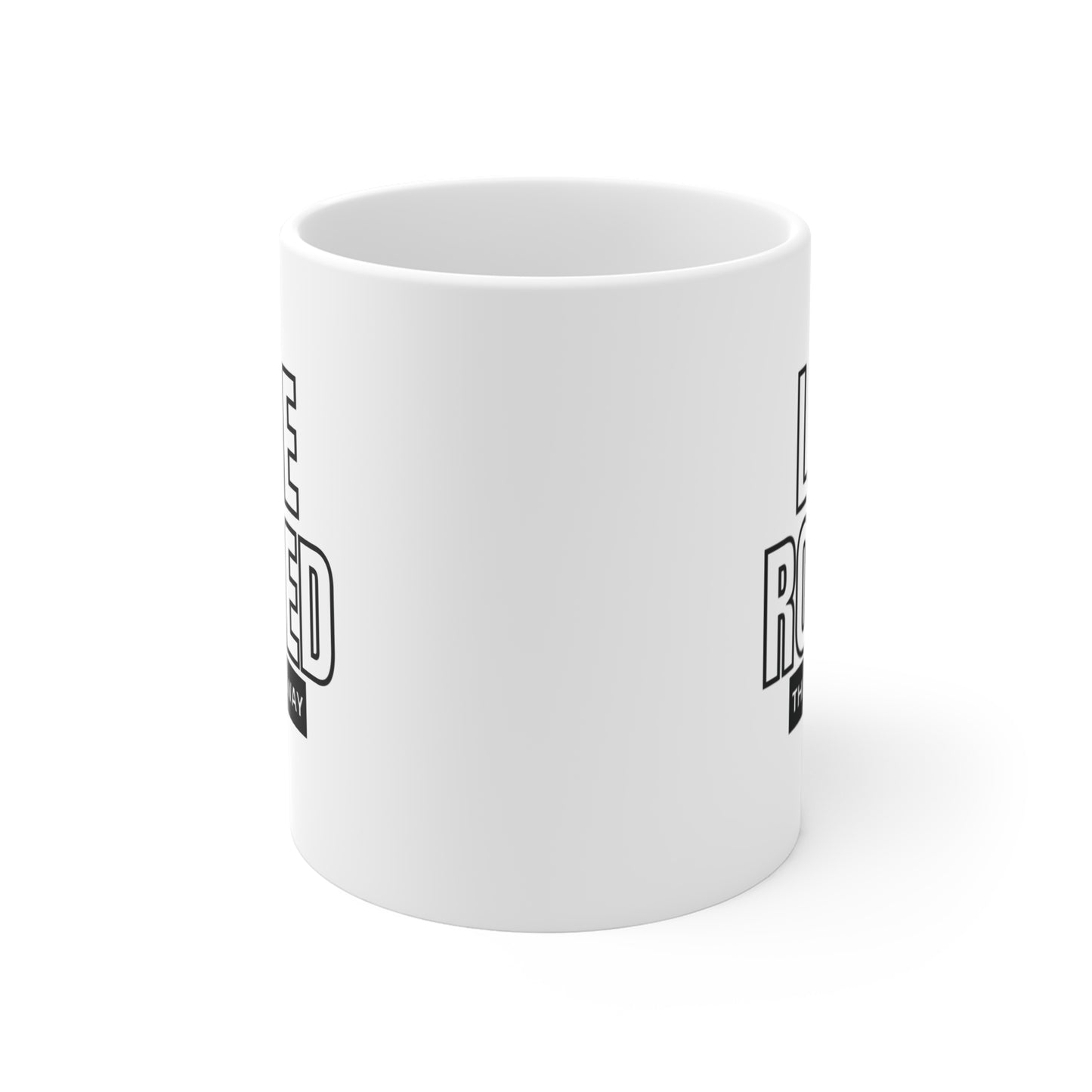 Love Rolled the Stone Away Christian Coffee Mug