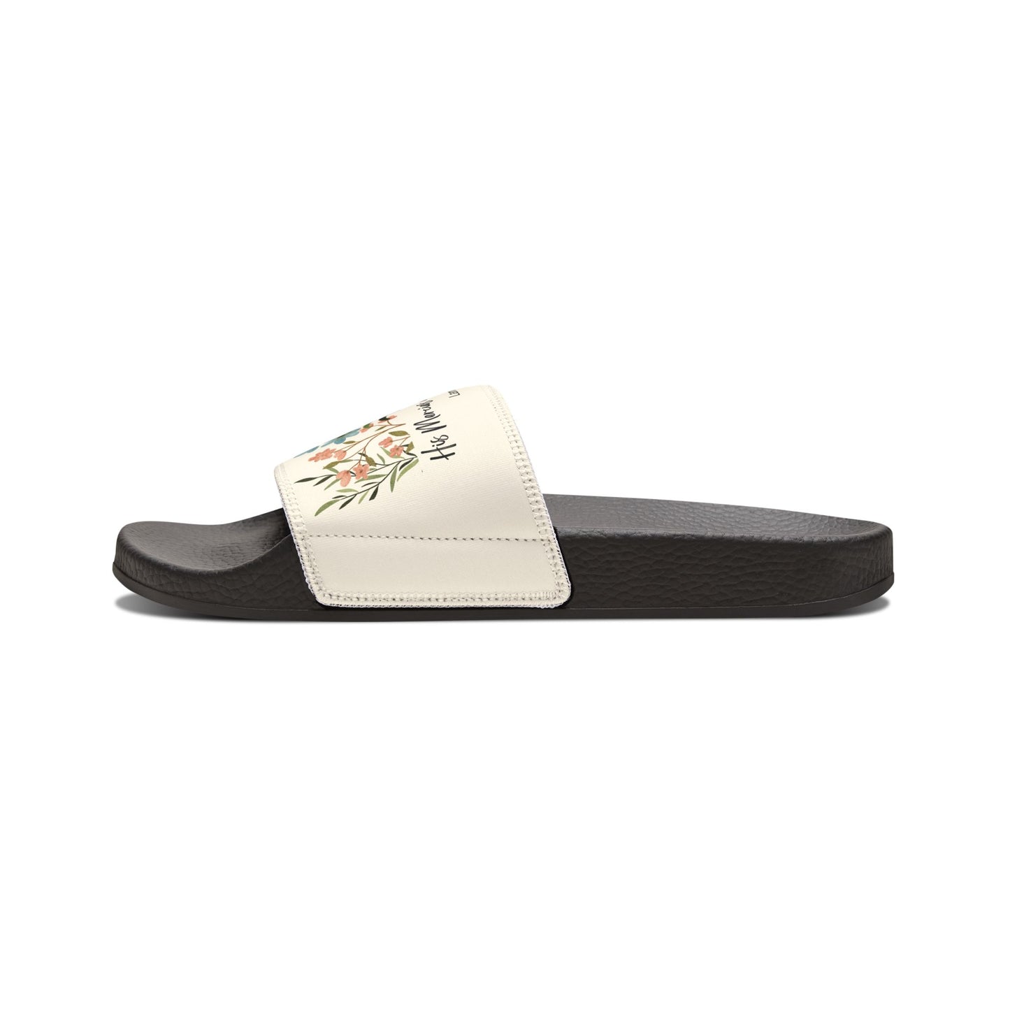His Mercies are New Every Morning Christian Women's Removable Strap Sandals