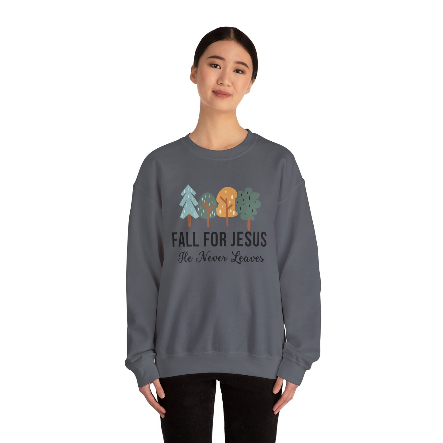 Fall For Jesus Christian Sweatshirt
