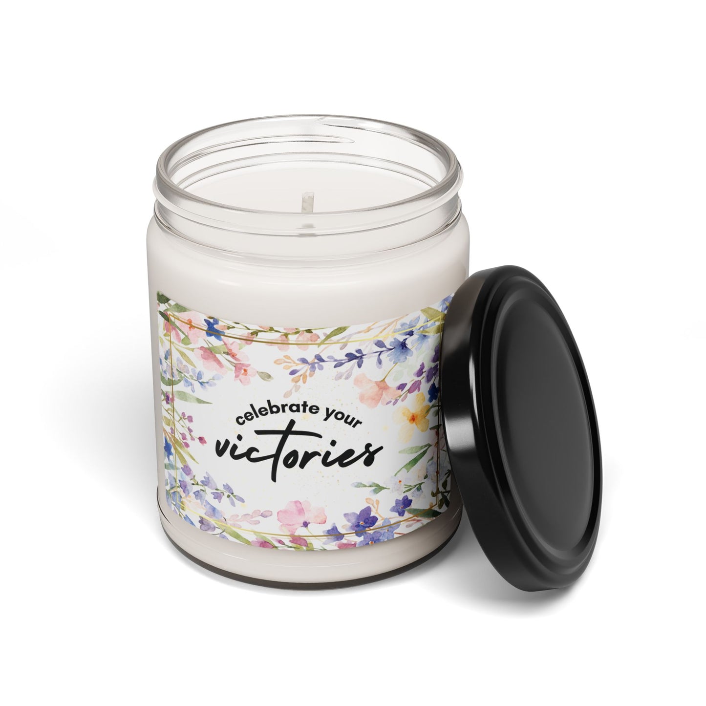Celebrate Your Victories Christian Candle