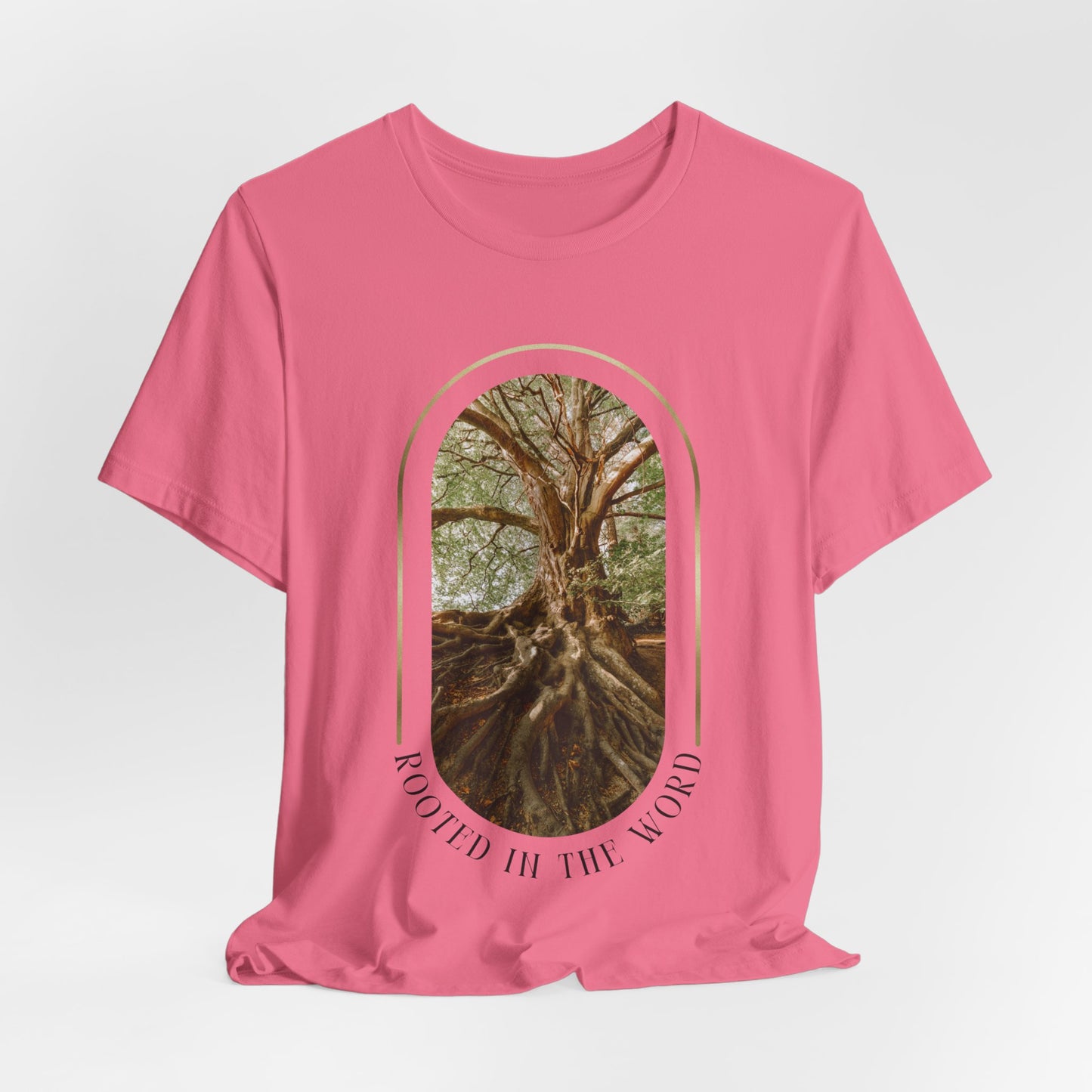 Rooted in the Word Vintage Inspirational Christian T-Shirt