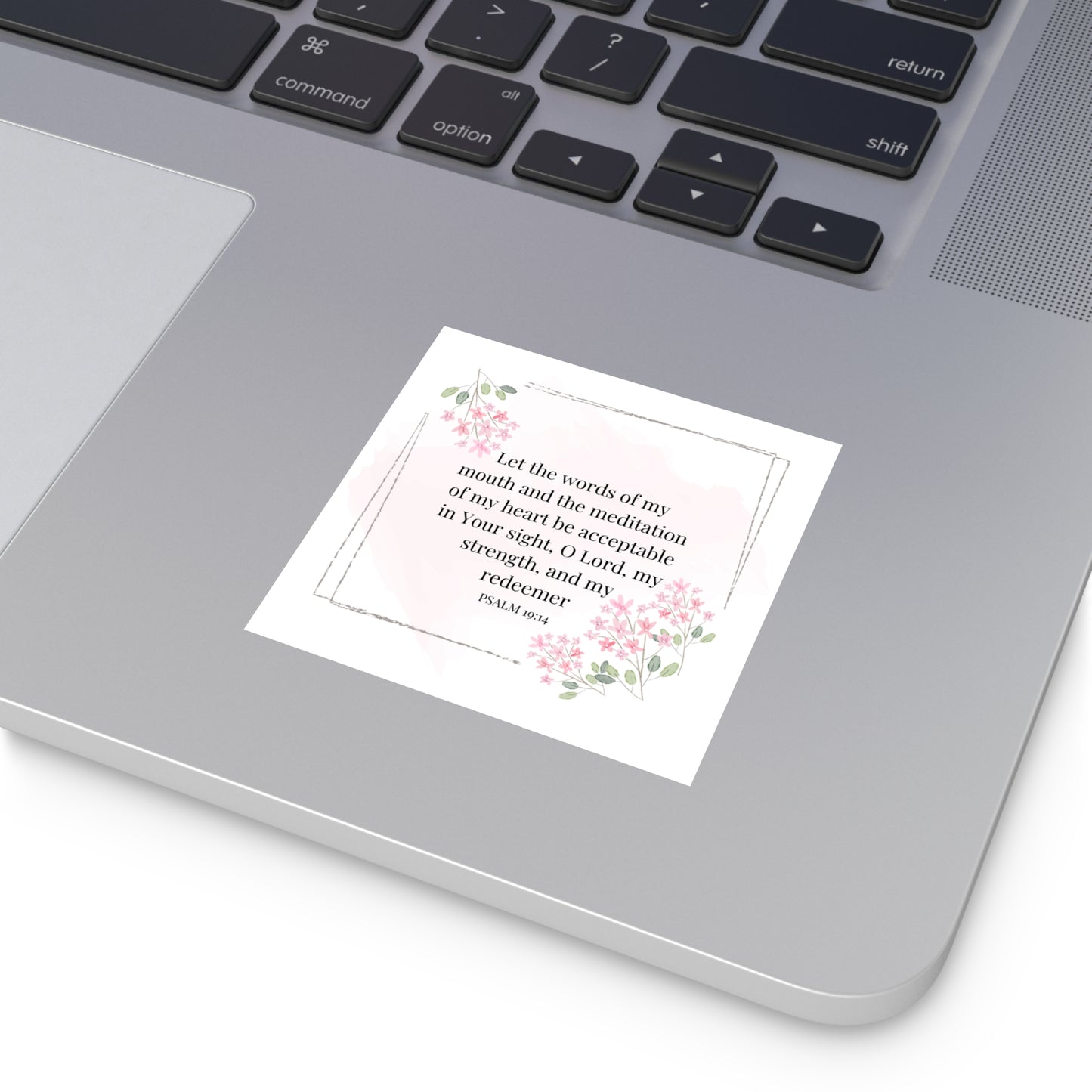Christian Stickers, Psalms 19:14 Notebook Stickers