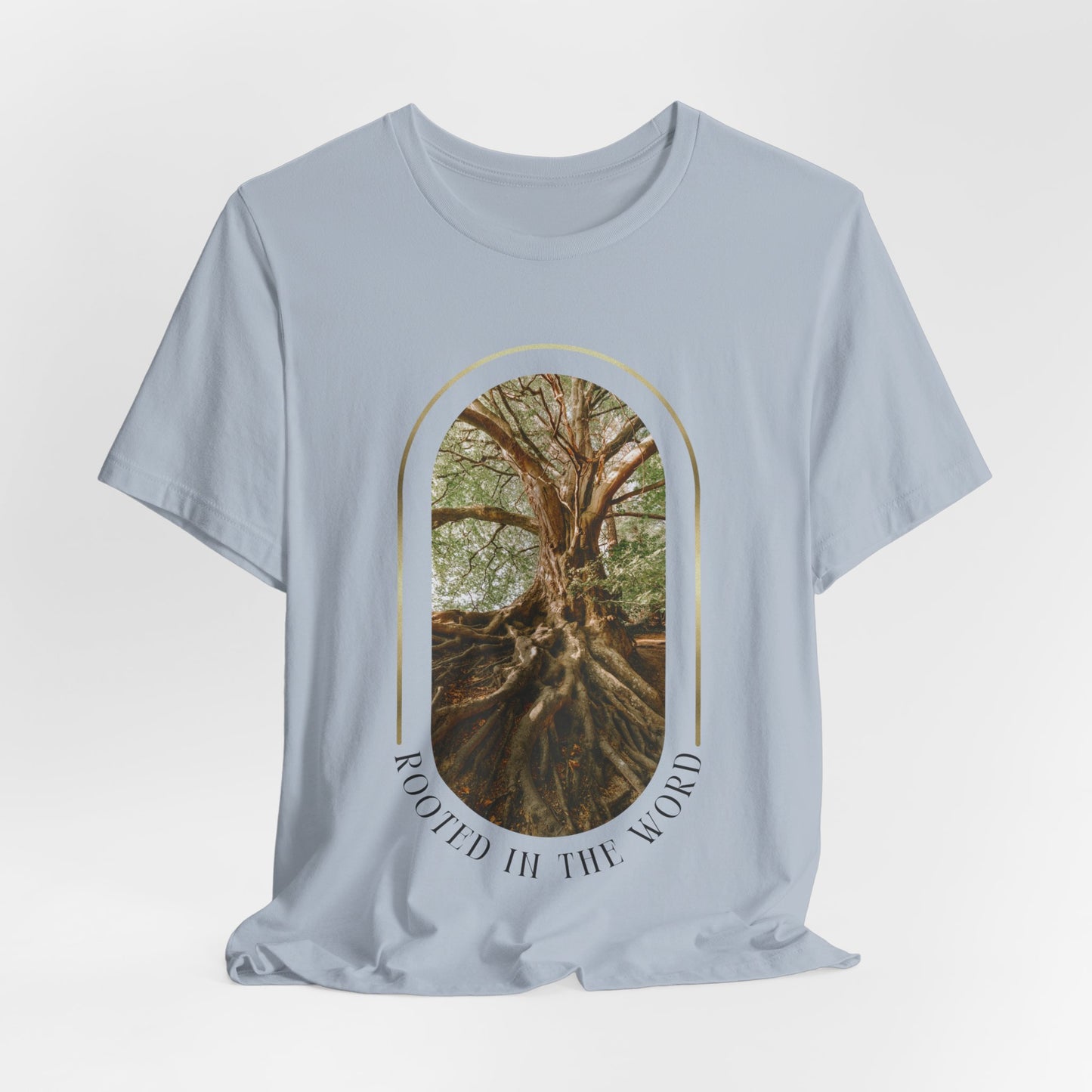 Rooted in the Word Vintage Inspirational Christian T-Shirt