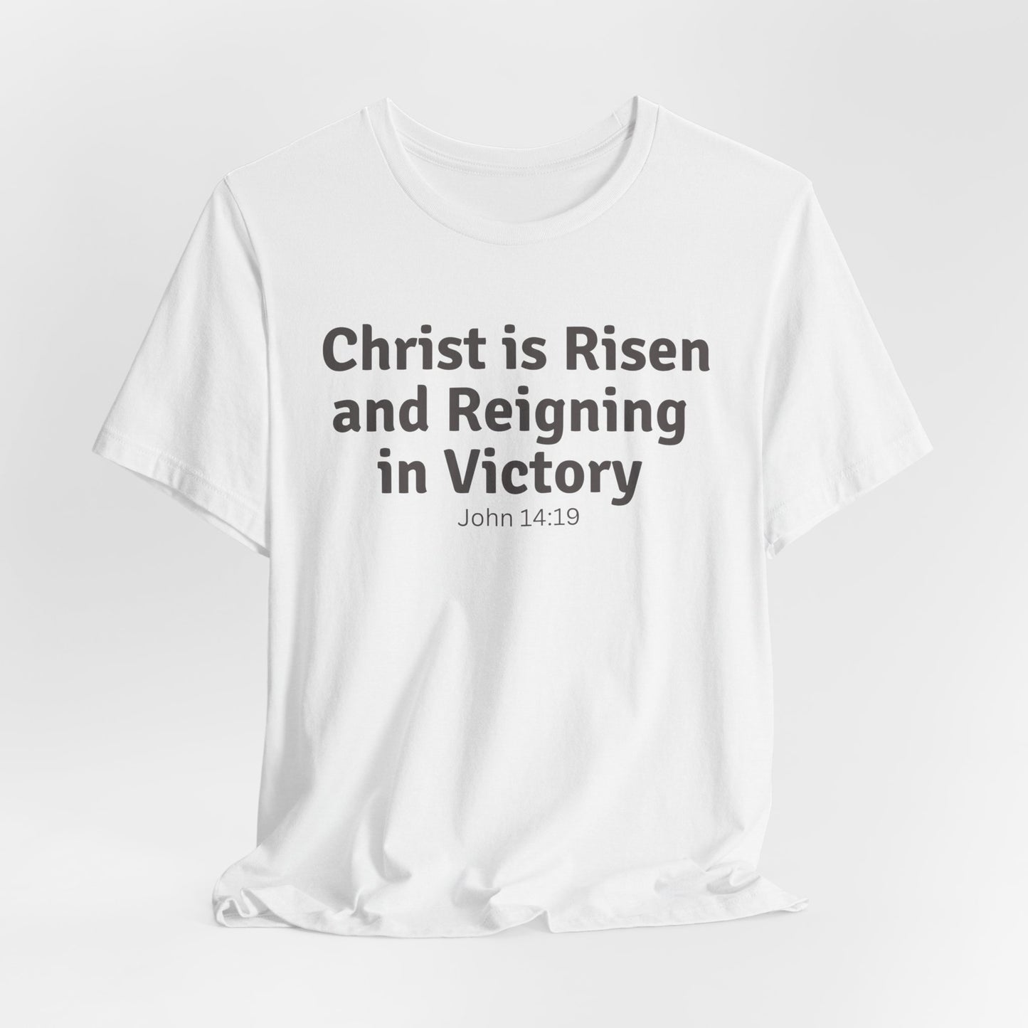 Christ is Risen Faith-Inspired Christian Easter Tshirt