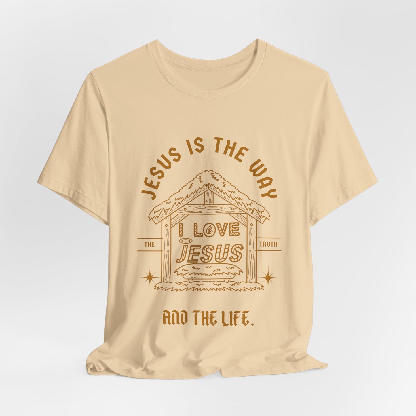 Jesus is the Way Inspirational Christian TShirt