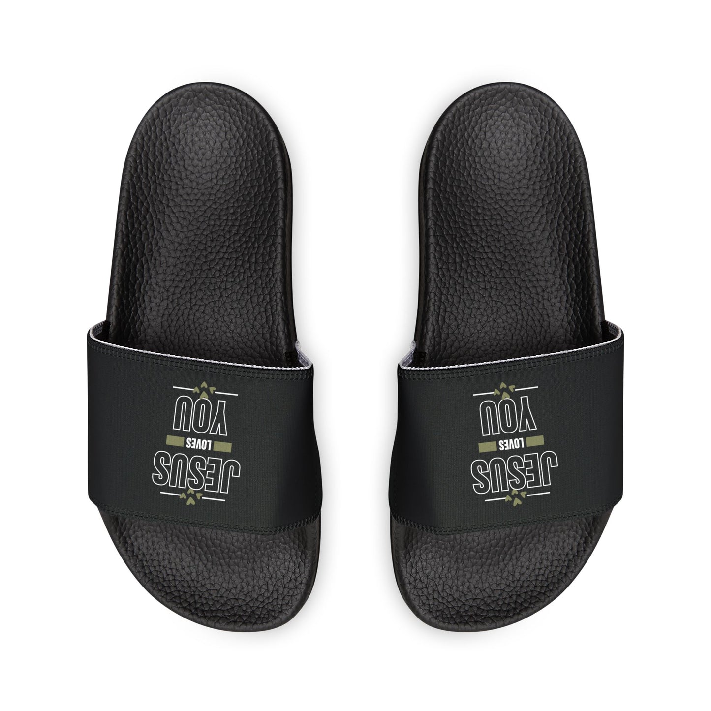 Jesus Loves You Christian Women's Removable Strap Sandals