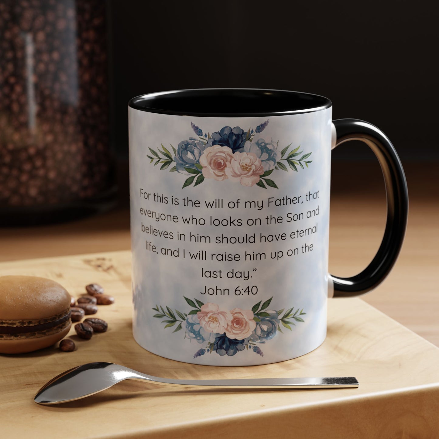 God's Greatest Love Christian coffee mug