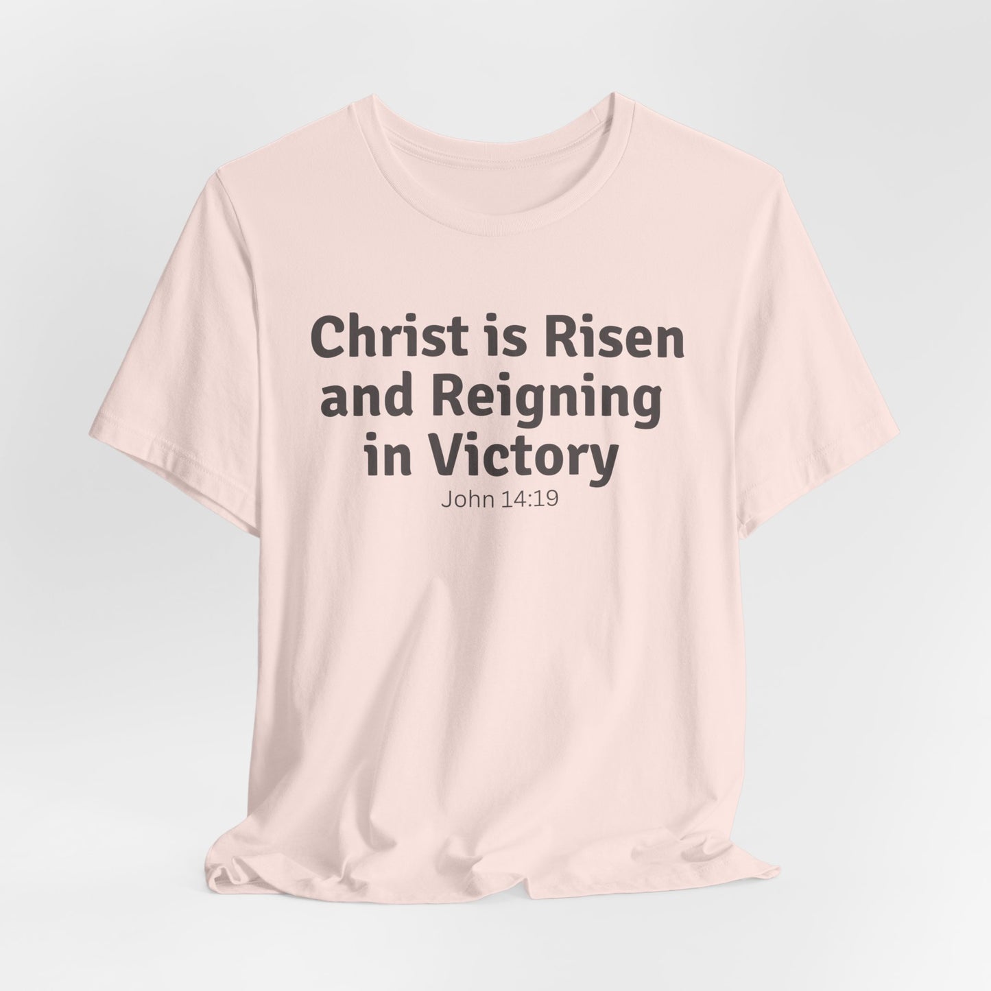 Christ is Risen Faith-Inspired Christian Easter Tshirt