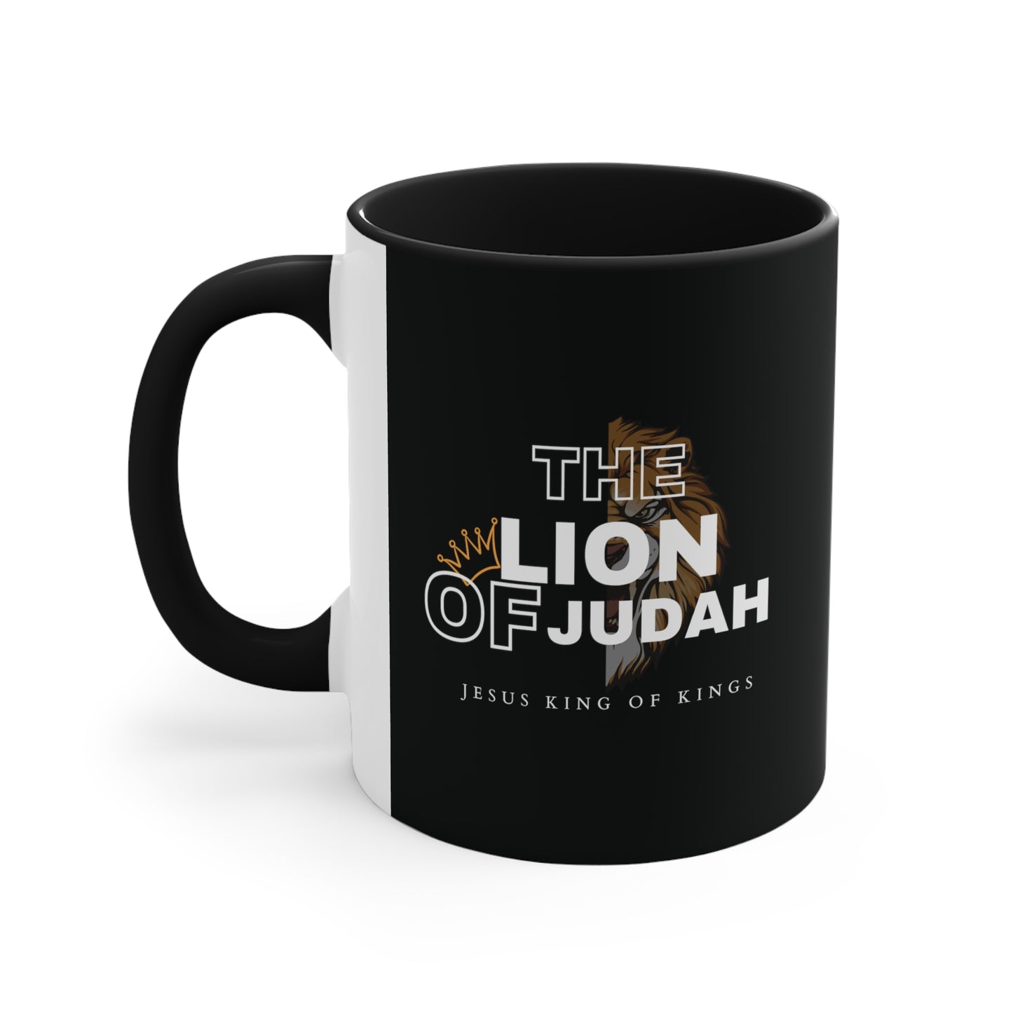 Lion of Judah Christian Inspired Accent Coffee Mug, 11oz