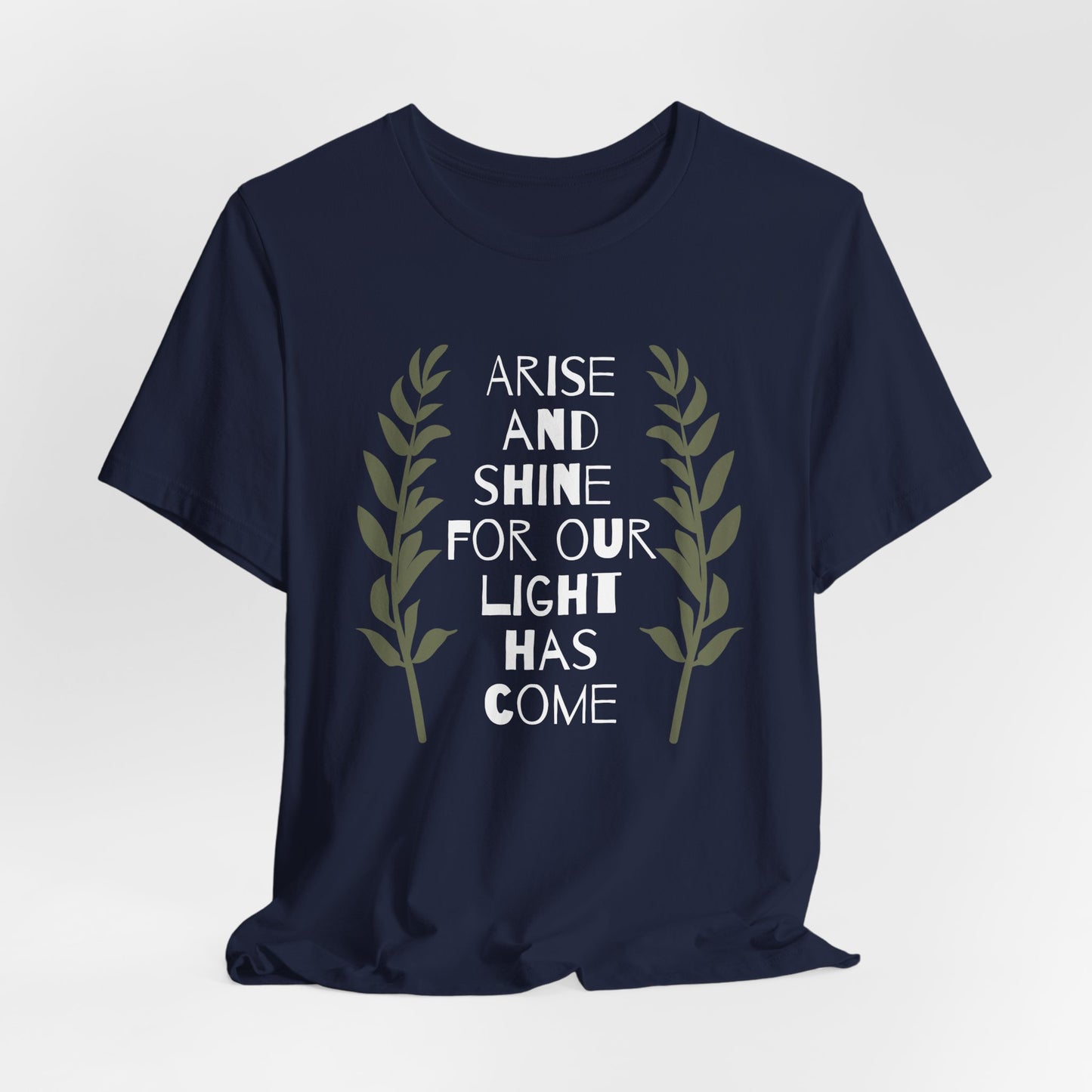 Arise and Shine Floral Christian Tshirt