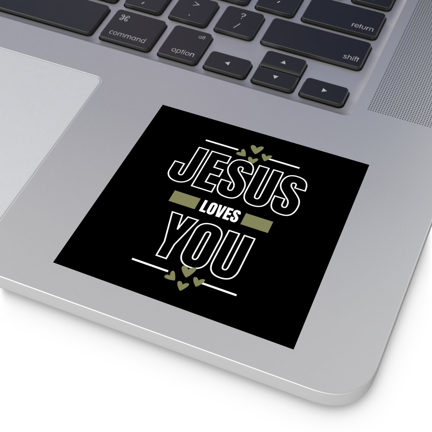 Christian Stickers, Jesus Loves You Sticker, Notebook Stickers, Christian Vinyl Sticker, Christian Decal for Water Bottle,