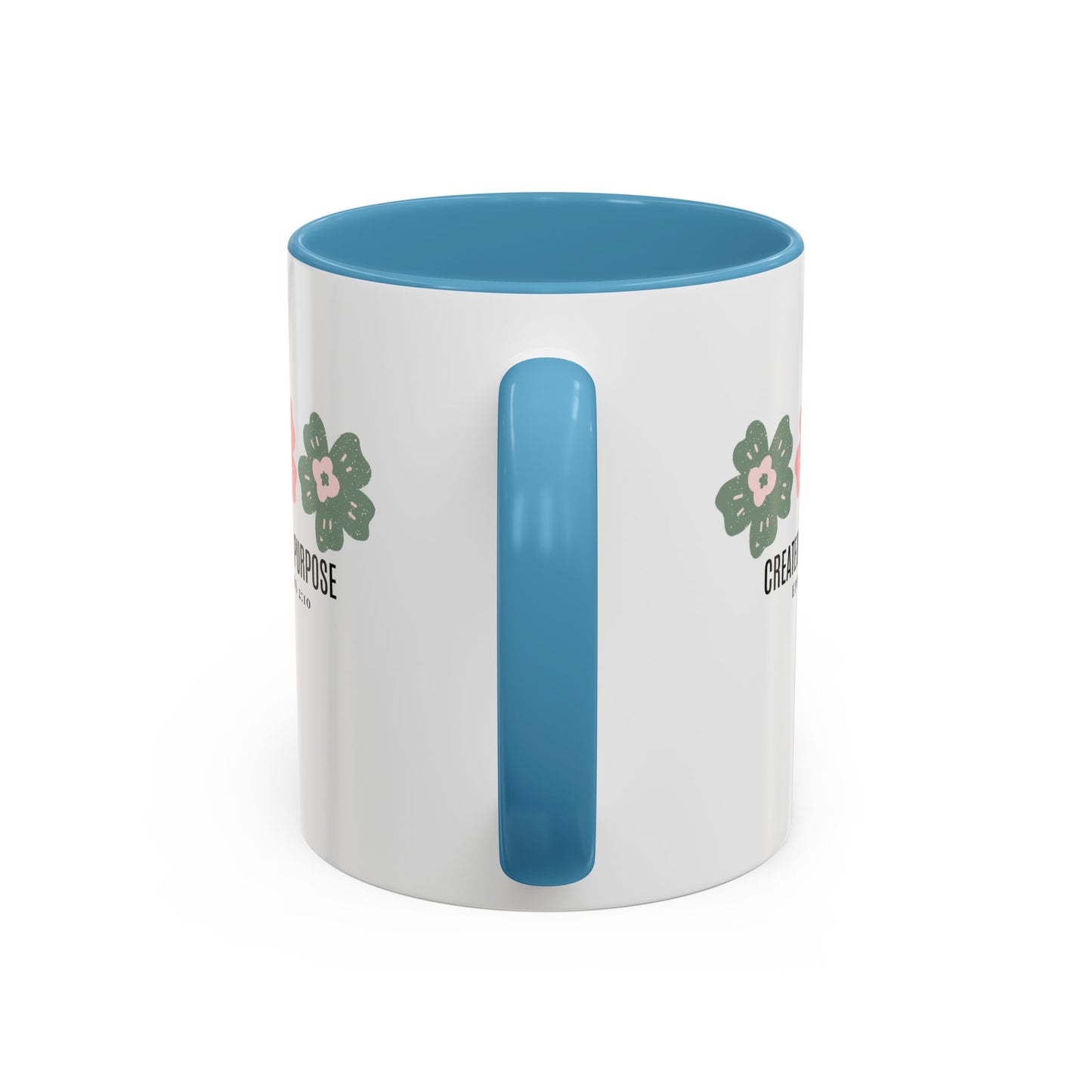 Created for Purpose Mug with Bible Verse Christian coffee mugs