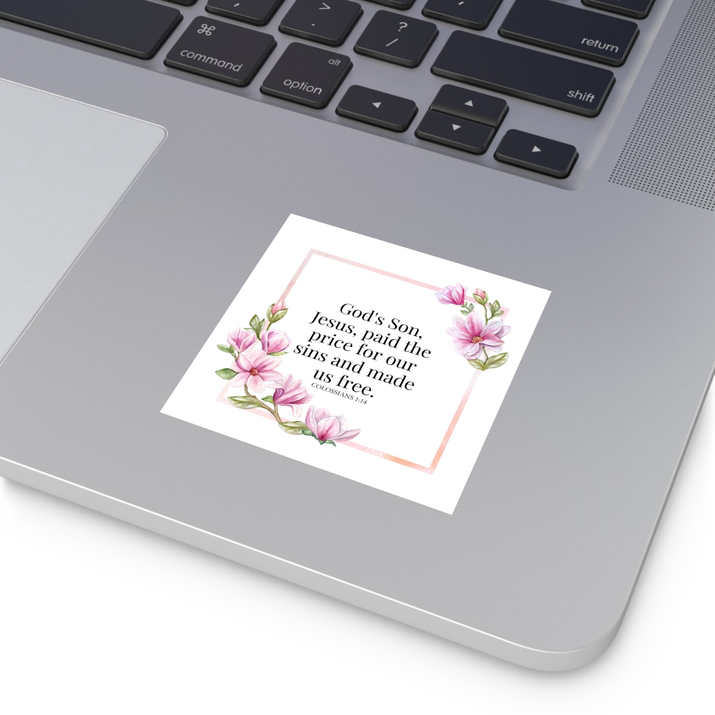 Christian Stickers, Jesus Paid The Price Sticker, Devotional Journal Sticker, Christian Vinyl Sticker