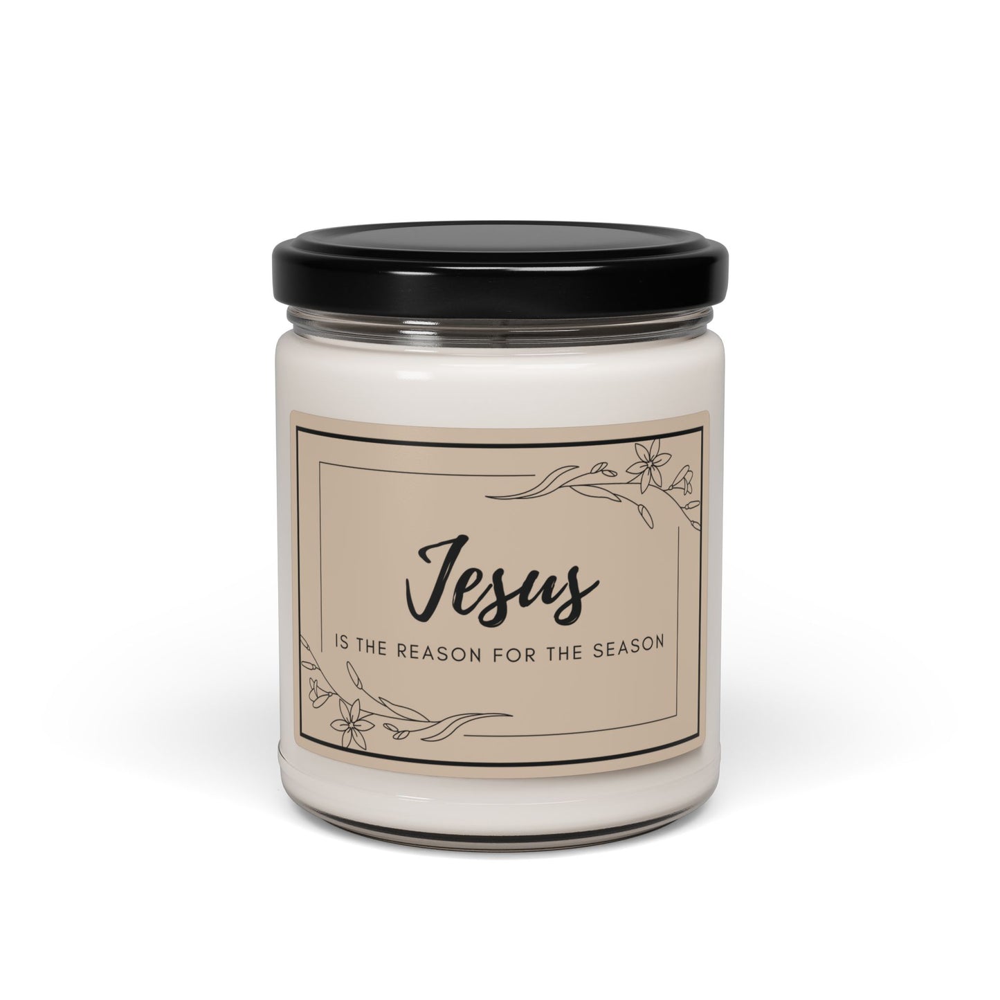 Jesus is the Reason for the Season Christian Scented Candle