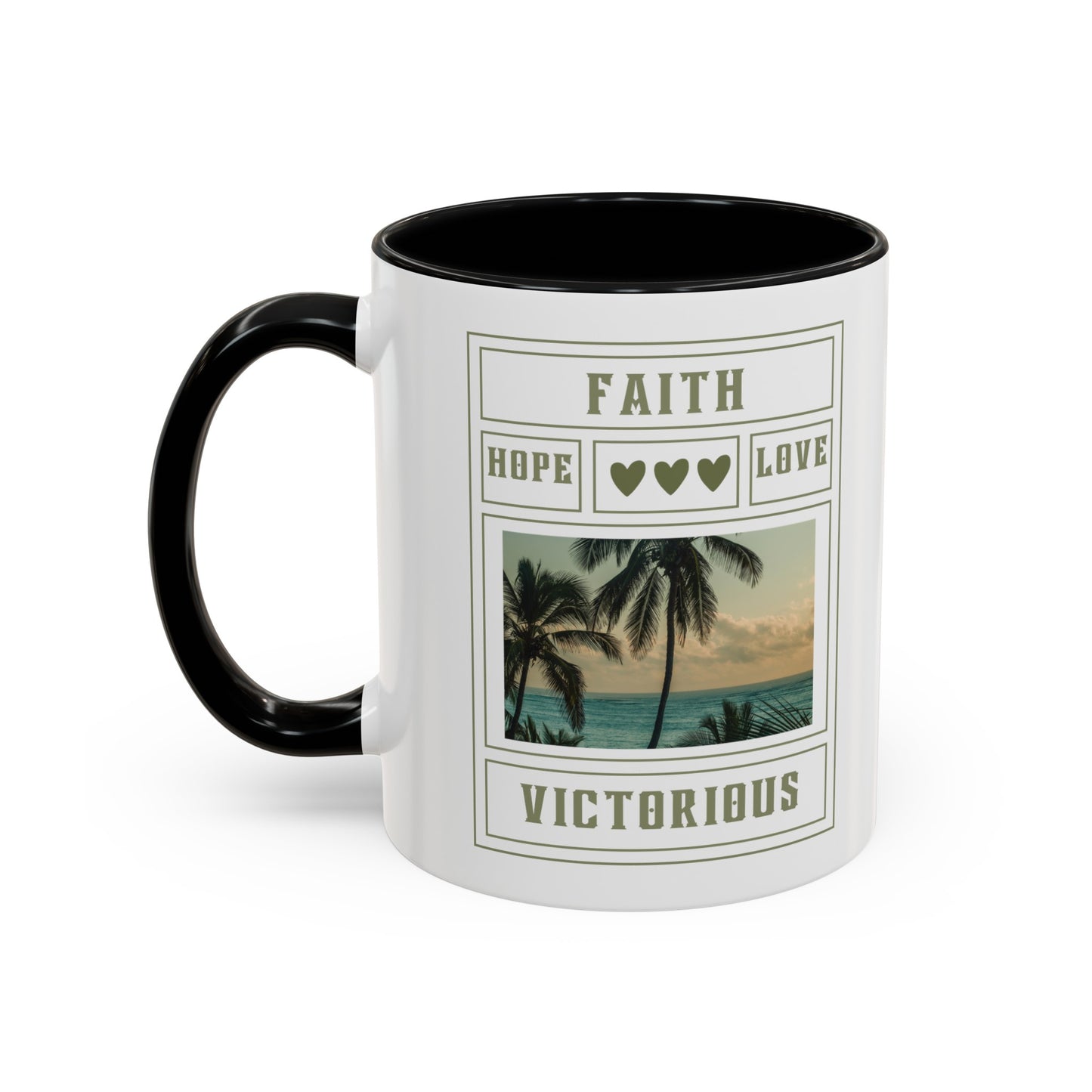 Faith Hope and Love Mug with Bible Verse Christian coffee mugs for Mom Christian Coffee Mug with Inspirational Message Accent Coffee Mug in 11oz Coffee Mug in 15 oz for coffee lovers