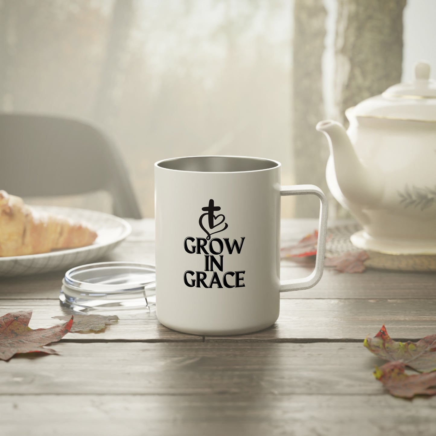 Grow in Grace Inspirational Christian Mug