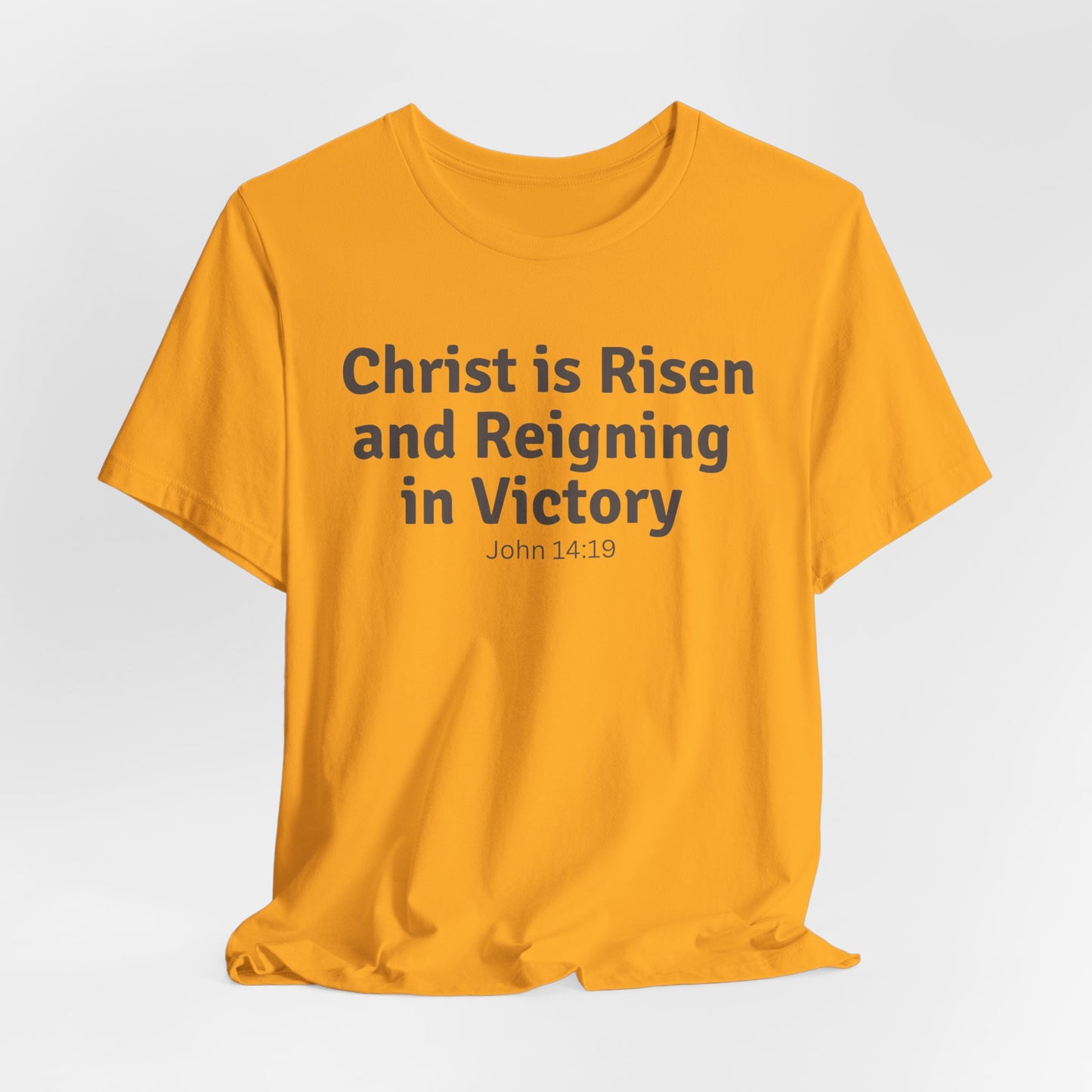Christ is Risen Faith-Inspired Christian Easter Tshirt