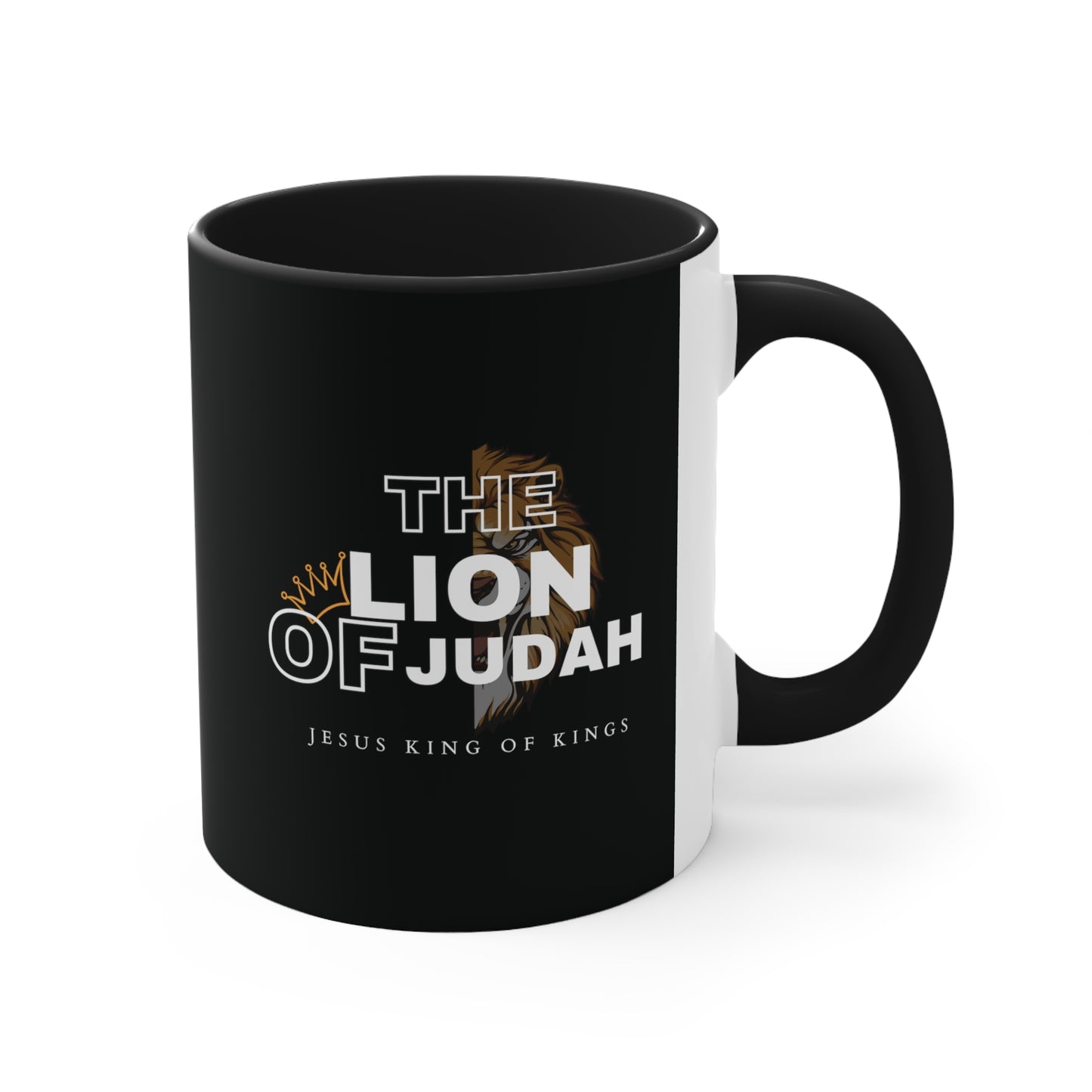 Lion of Judah Christian Inspired Accent Coffee Mug, 11oz