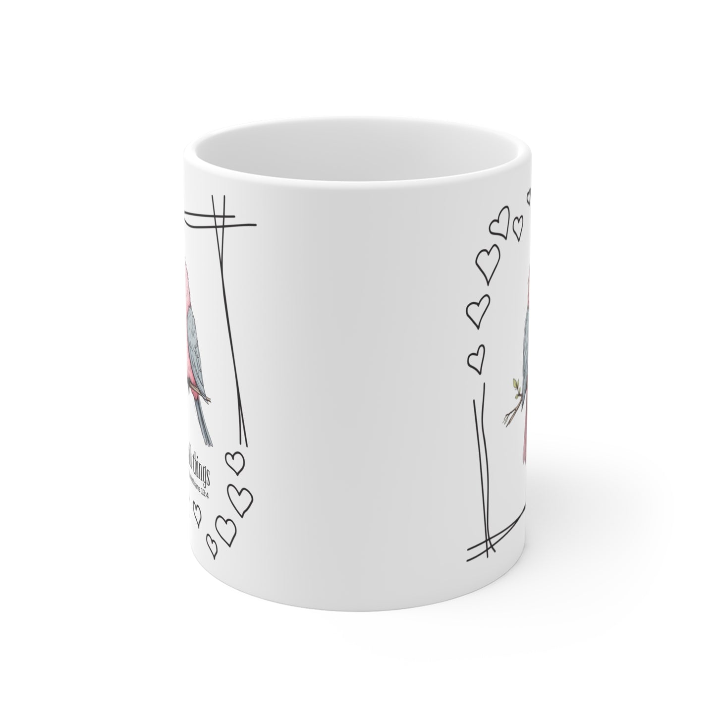 Love Bears All Things Christian Coffee Mug