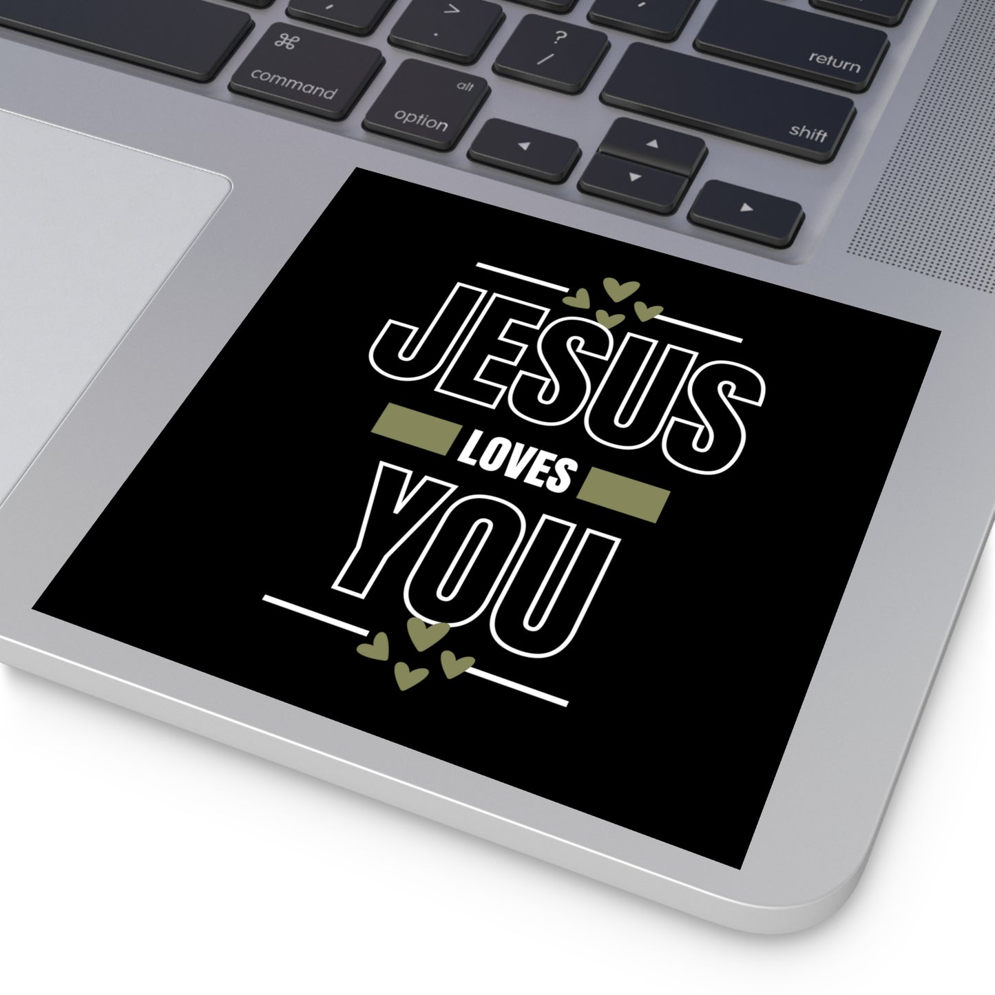 Christian Stickers, Jesus Loves You Sticker, Notebook Stickers, Christian Vinyl Sticker, Christian Decal for Water Bottle,