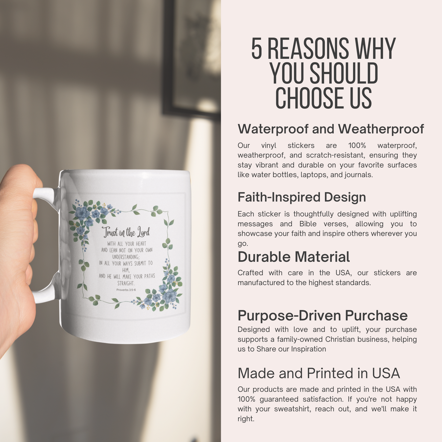 Christian Christmas sticker, Three Wise King, Nativity Stickers, Christian Vinyl Sticker, Christmas Sticker