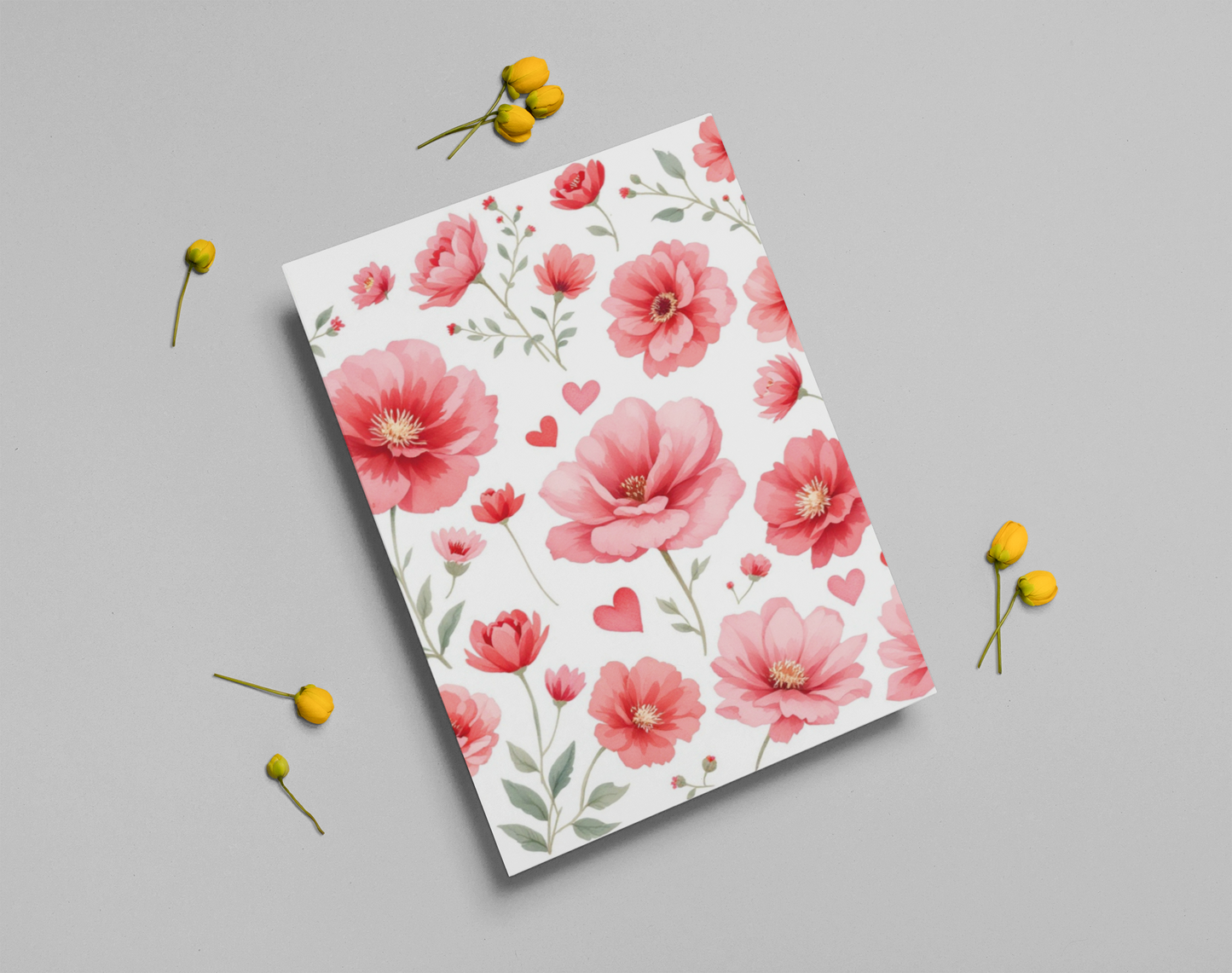 Floral Greetings Card, Anniversary Card, Love Card, Encouragement Card, Christian Greetings Card, Valentine Card, Gift for Her