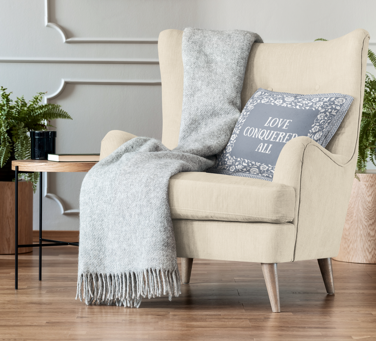 Love Conquered All Christian Throw Pillow