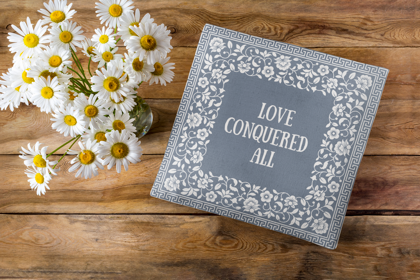 Love Conquered All Christian Throw Pillow