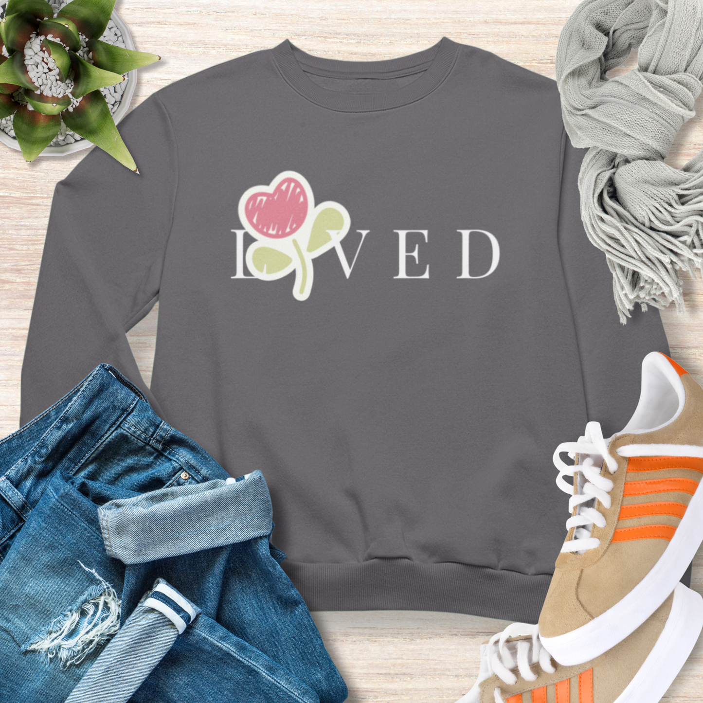 Loved Christian Sweatshirt
