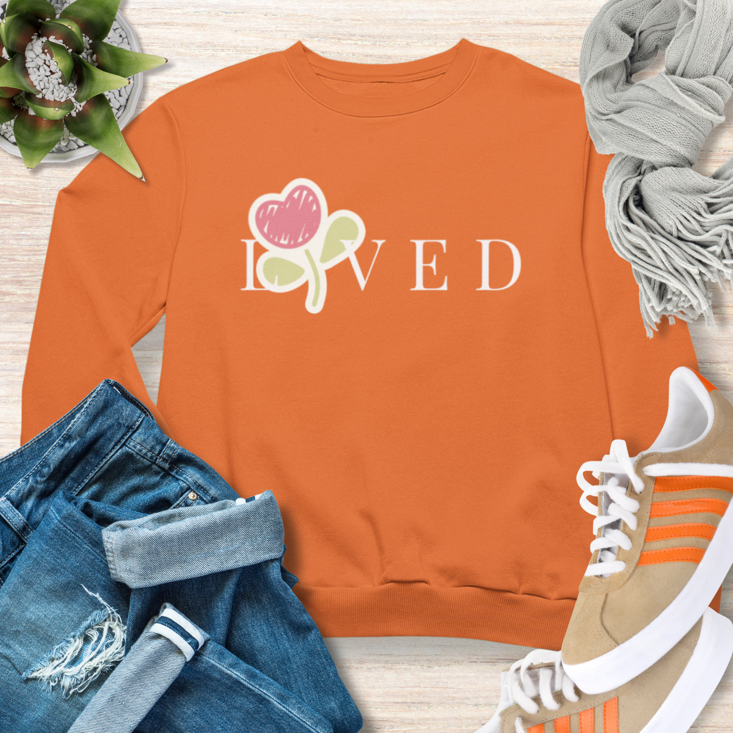 Loved Christian Sweatshirt