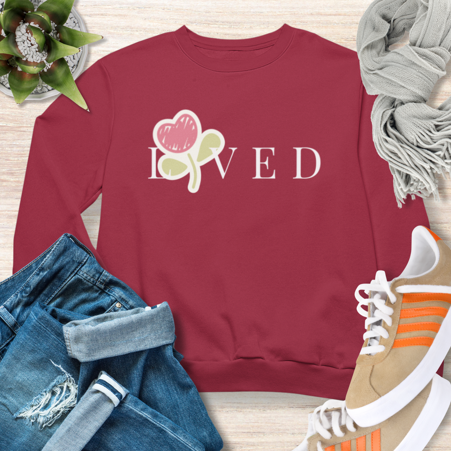 Loved Christian Sweatshirt
