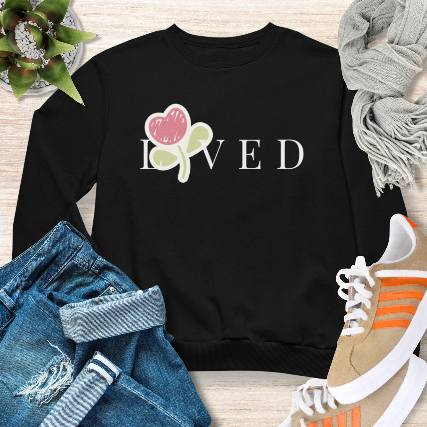 Loved Christian Sweatshirt